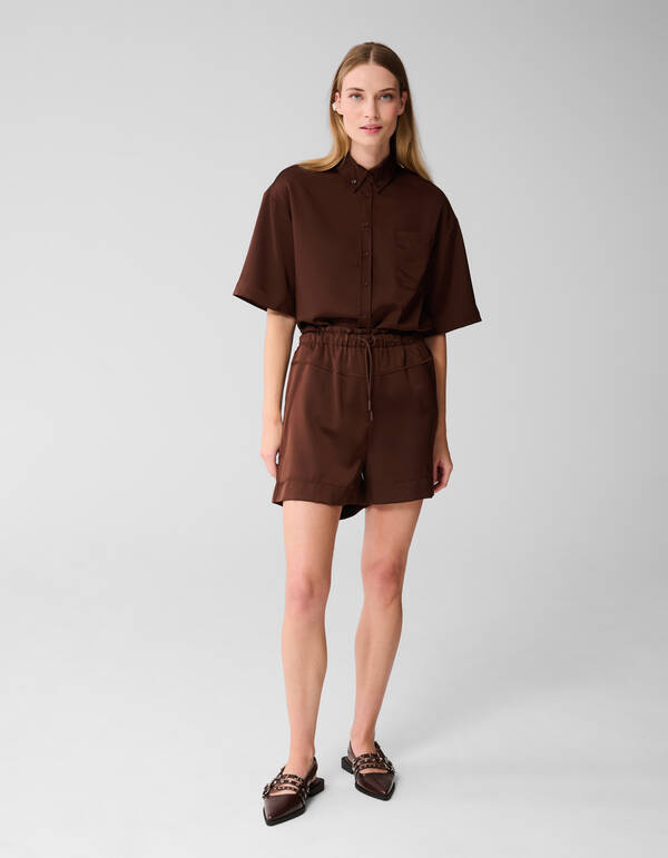 Short Donkerbruin SHOEBY WOMEN