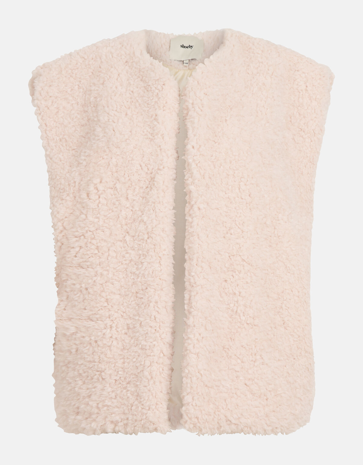 Teddy Gilet Gebroken Wit SHOEBY WOMEN