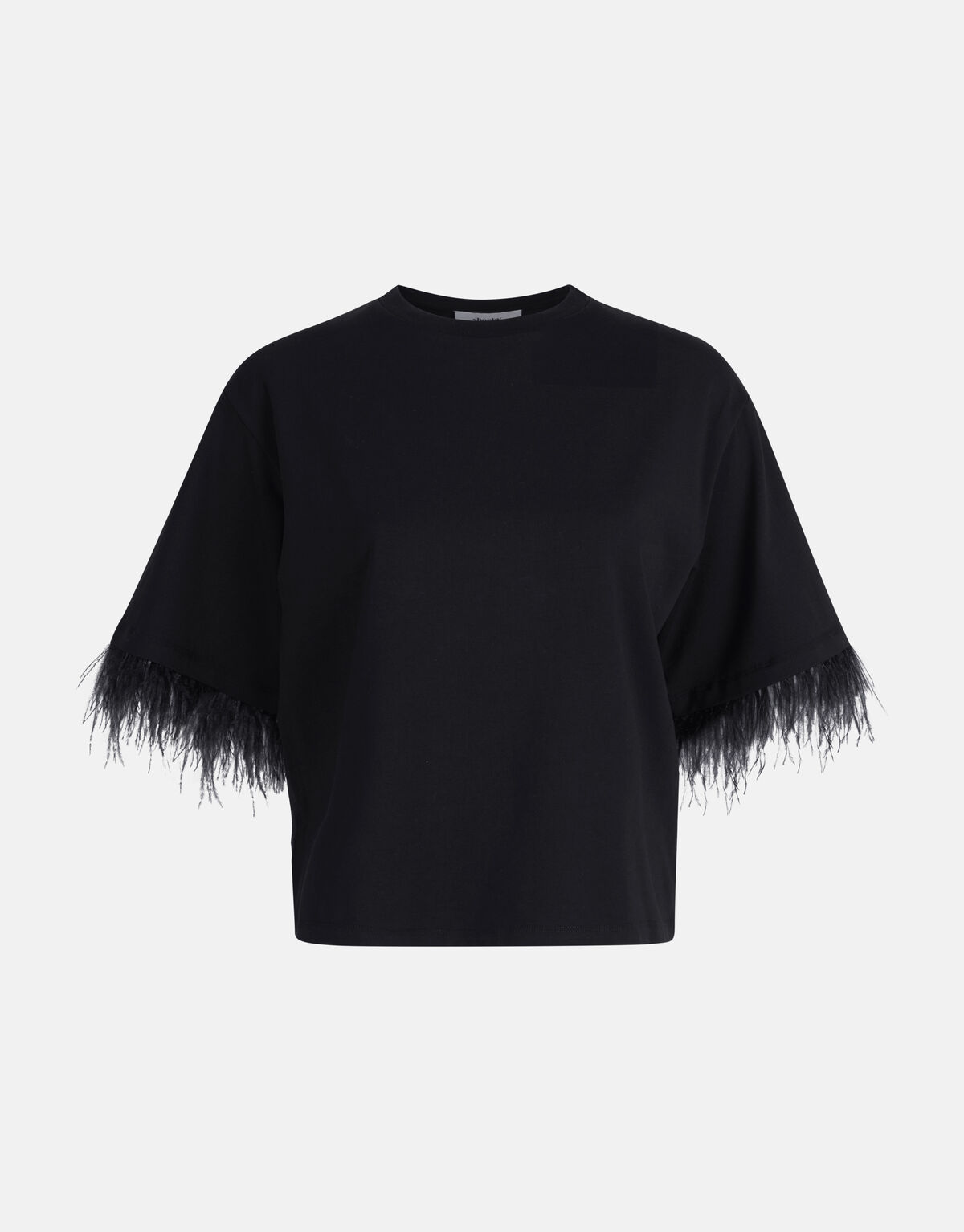 Feather T-shirt Zwart SHOEBY WOMEN
