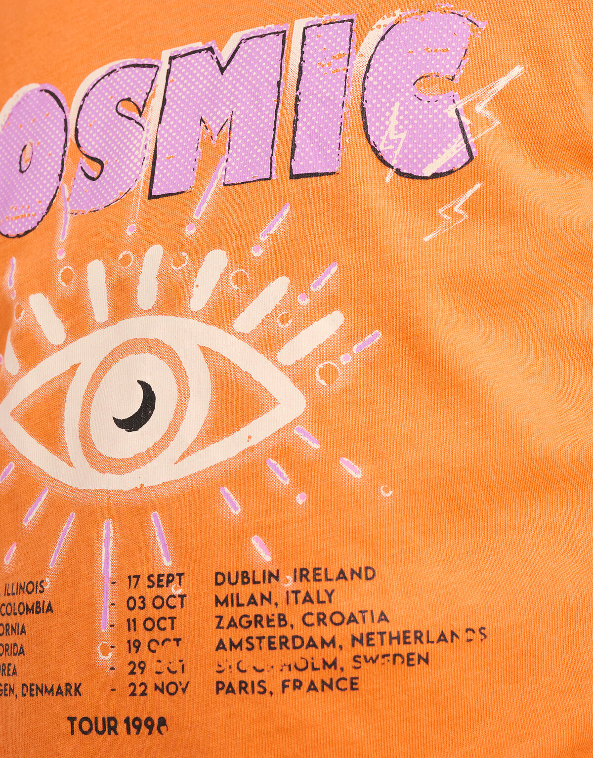 Artwork T-shirt Oranje SHOEBY GIRLS