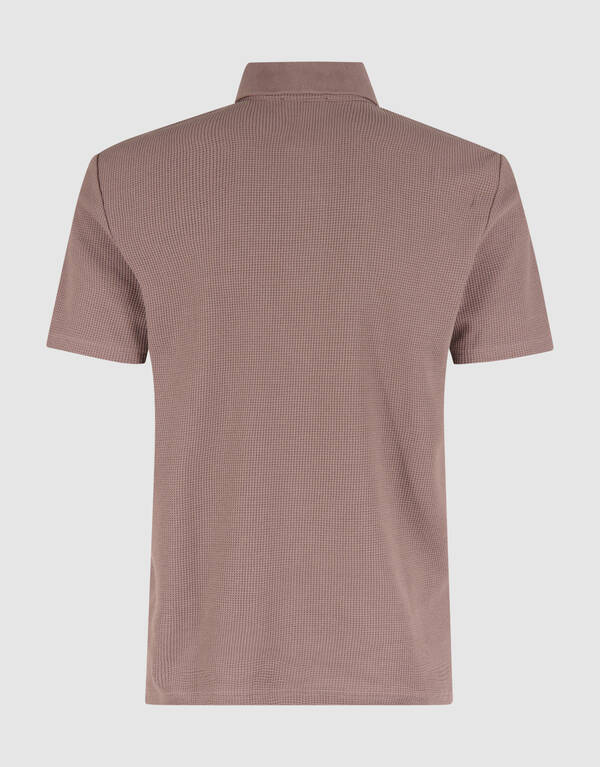 Structuur Polo Lichtbruin SHOEBY MEN