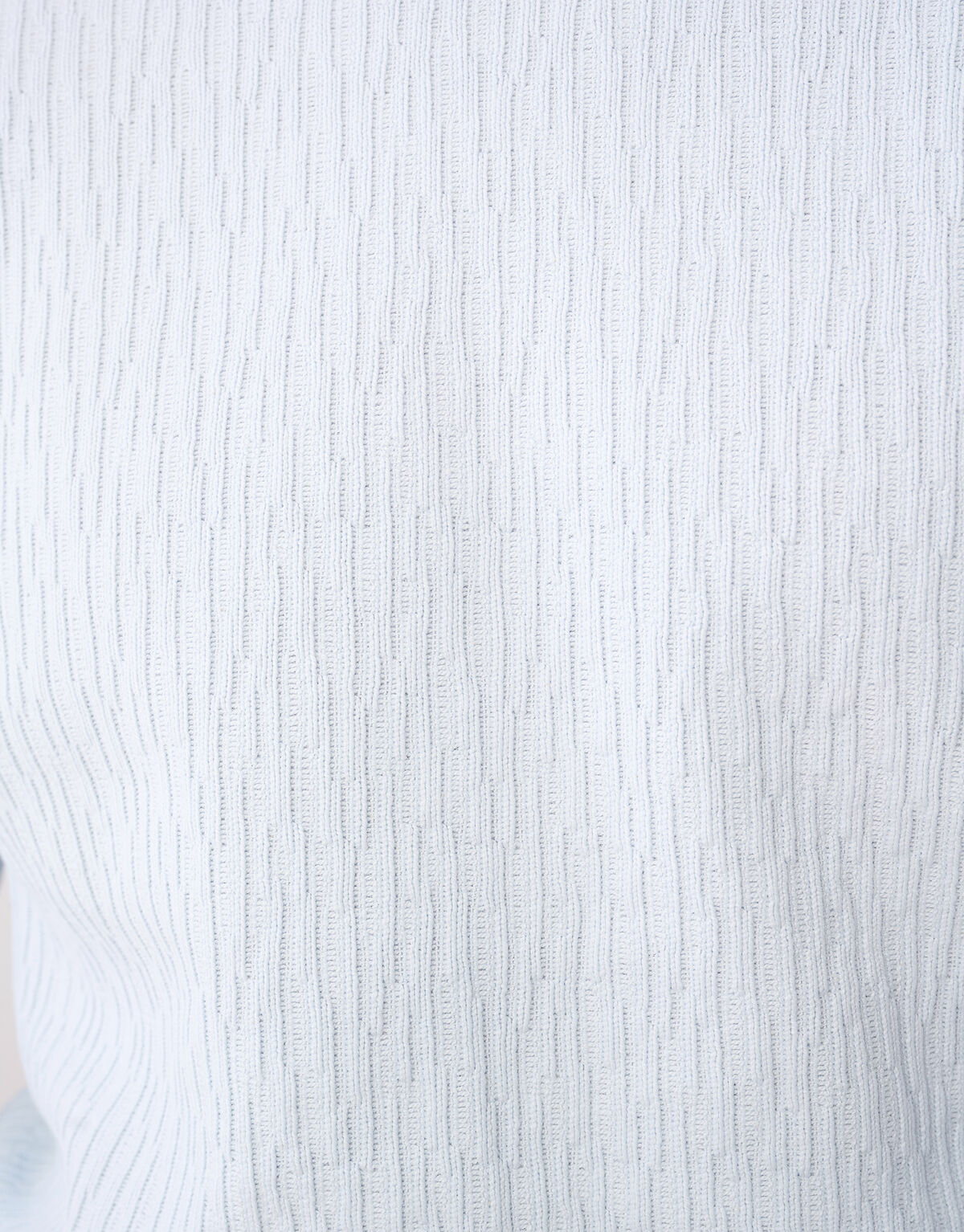 Structuur Sweater Lichtblauw SHOEBY MEN