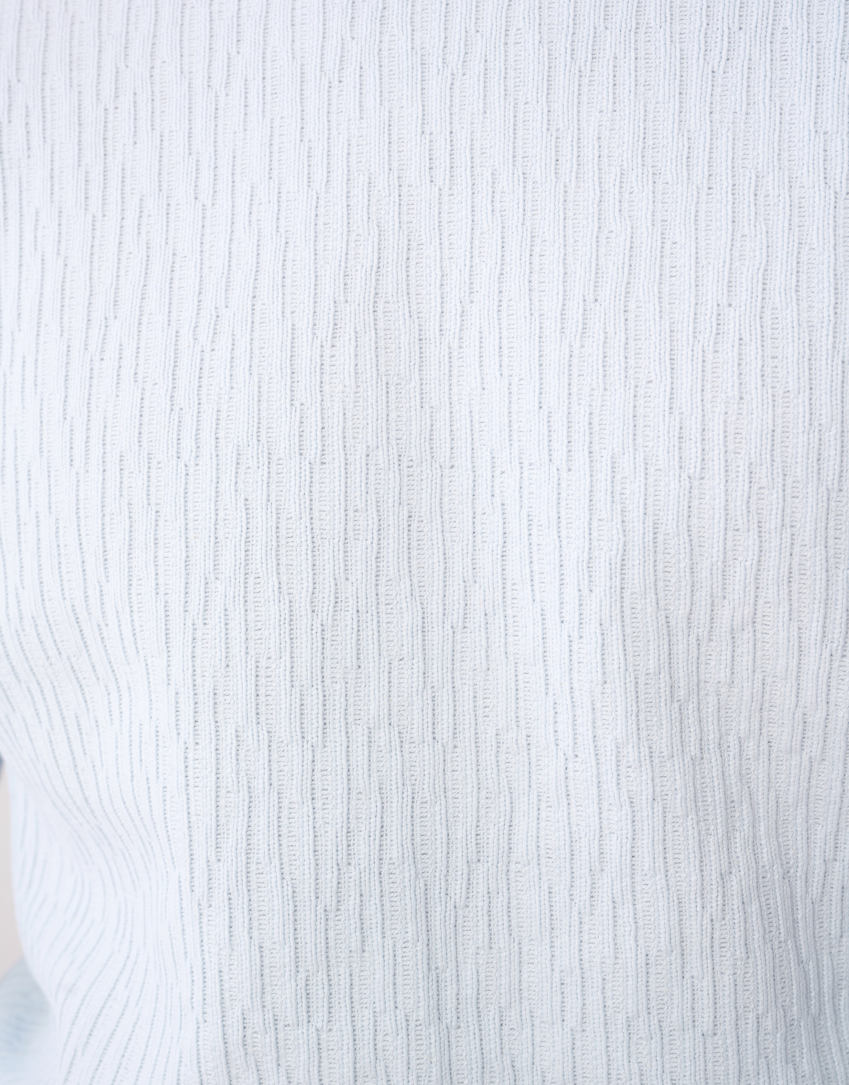 Structuur Sweater Lichtblauw SHOEBY MEN