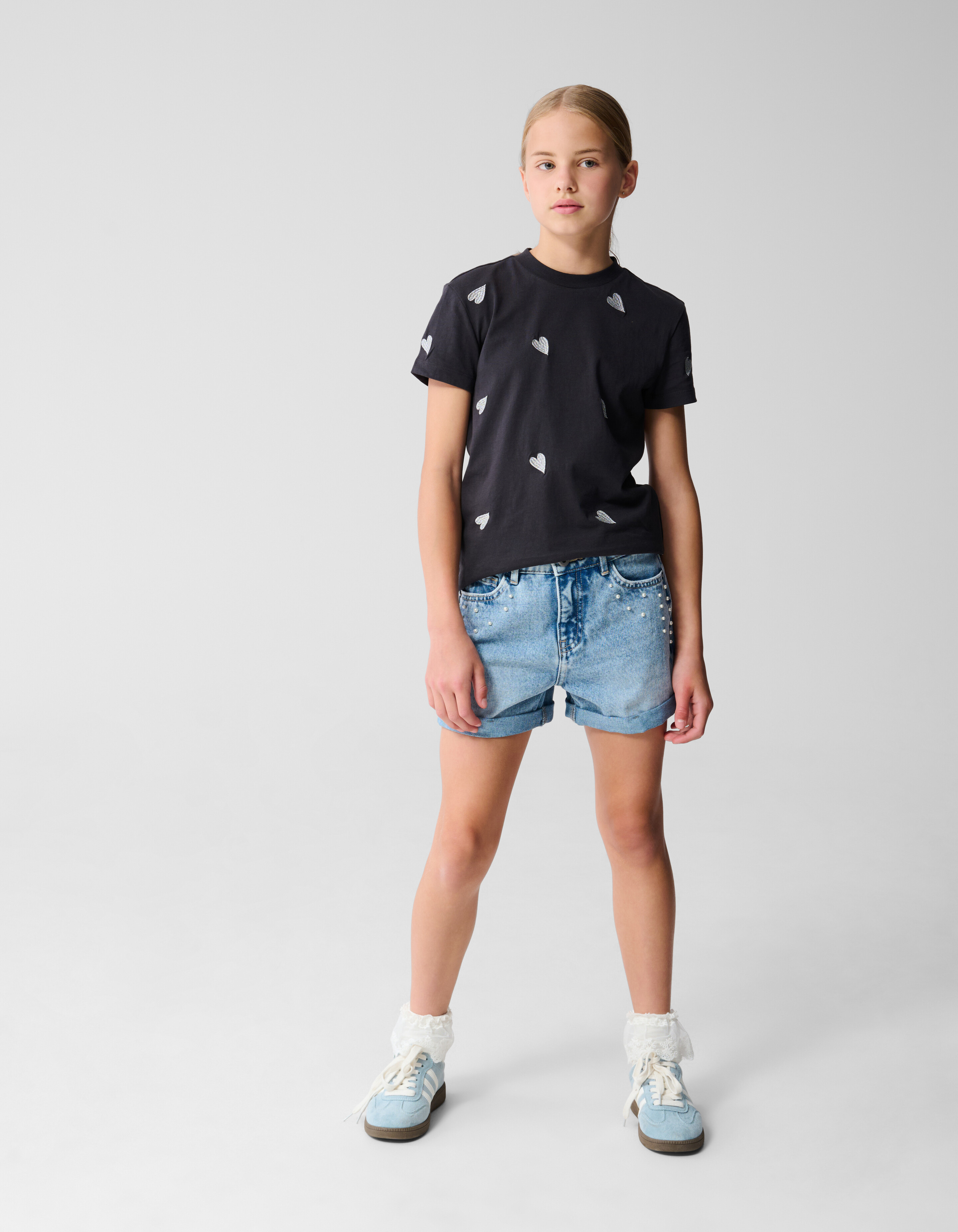 Pearl Denim Short SHOEBY GIRLS