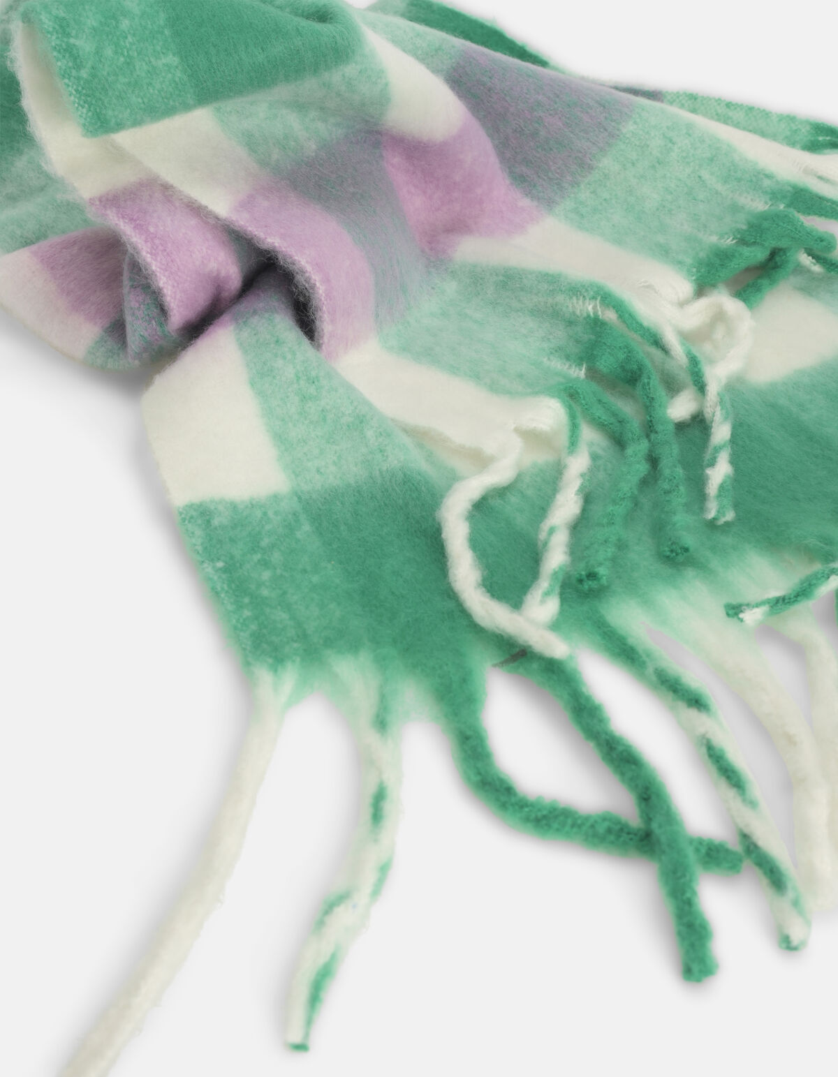 Groene Geblokte Sjaal SHOEBY ACCESSOIRES