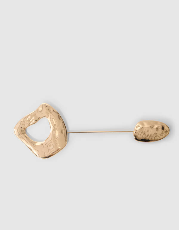 Ronde Pin Broche Goud By Anna SHOEBY ACCESSOIRES