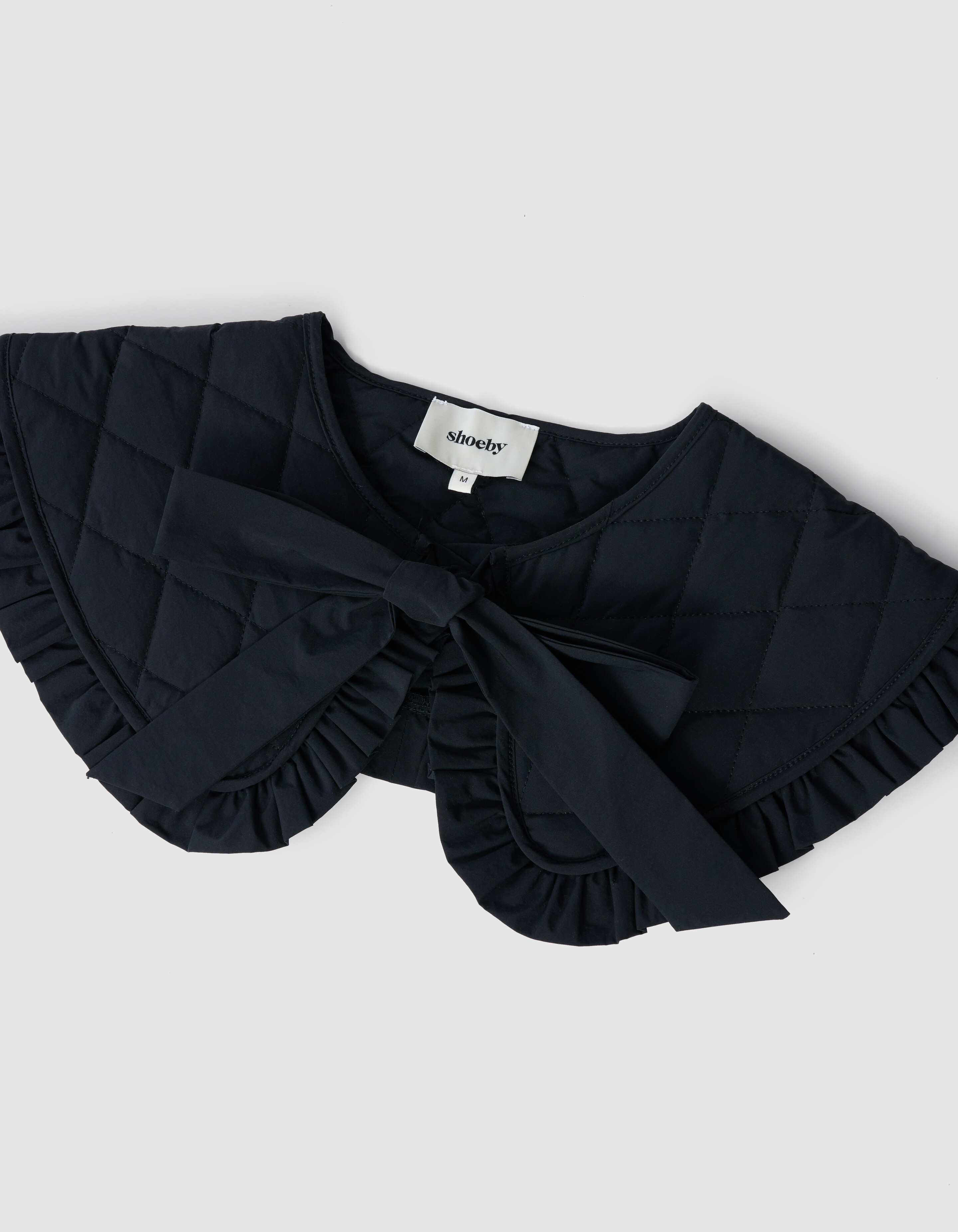 Quilted Kraag Zwart SHOEBY ACCESSOIRES