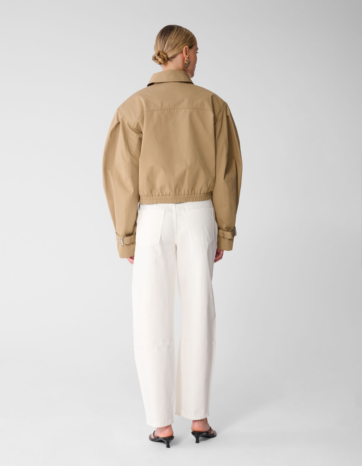 Barrel Fit Jeans Wit SHOEBY WOMEN