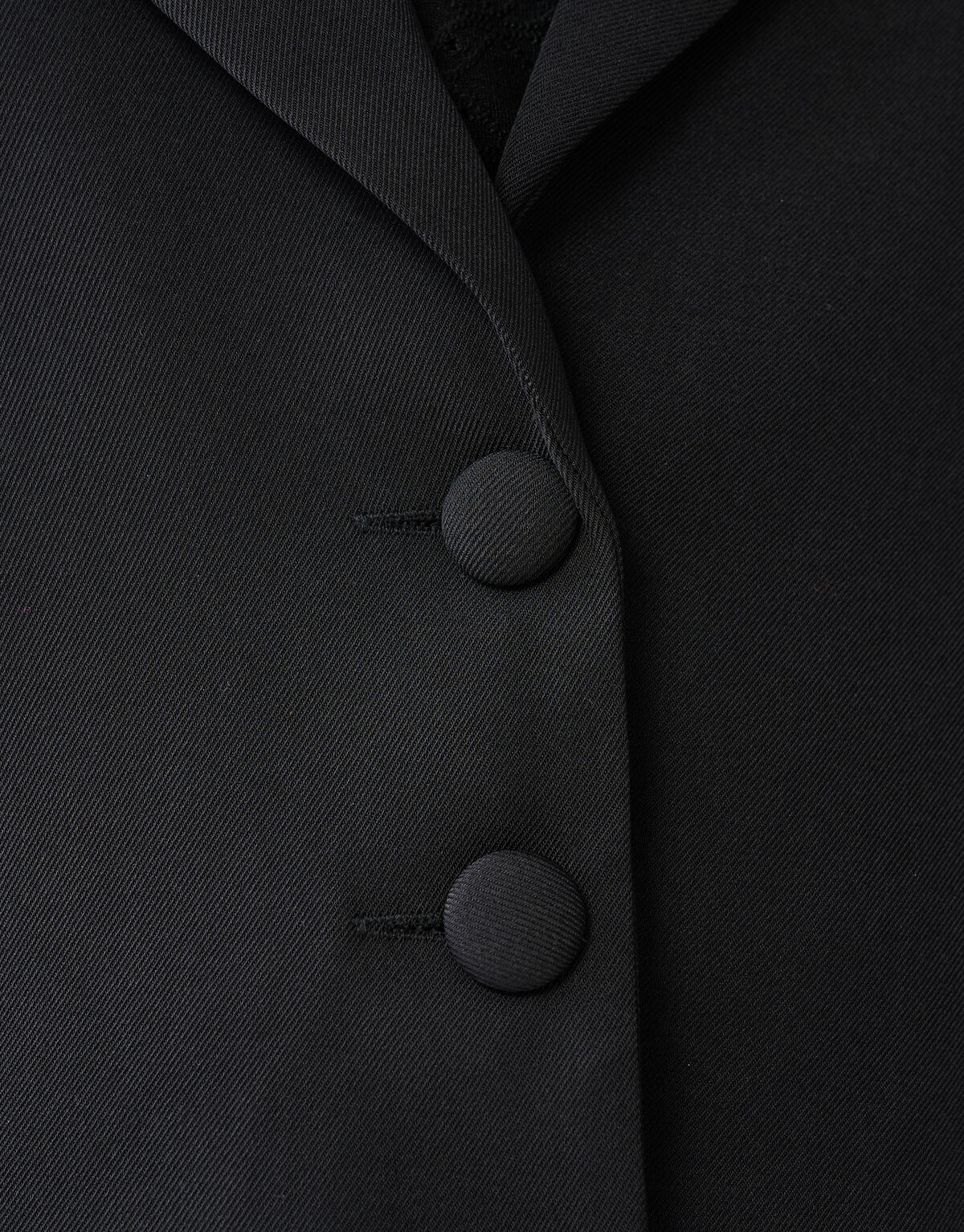 Cropped Blazer Zwart SHOEBY GIRLS