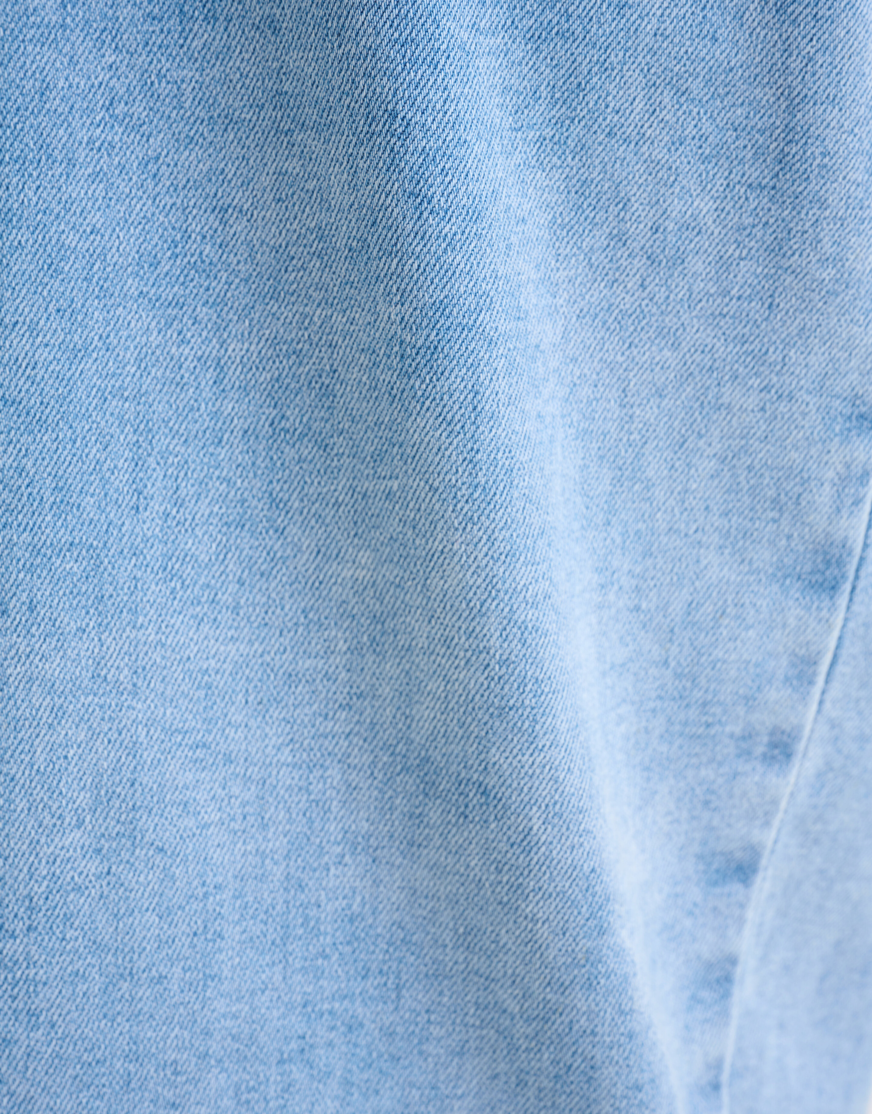Denim Midi Rok Blauw SHOEBY WOMEN