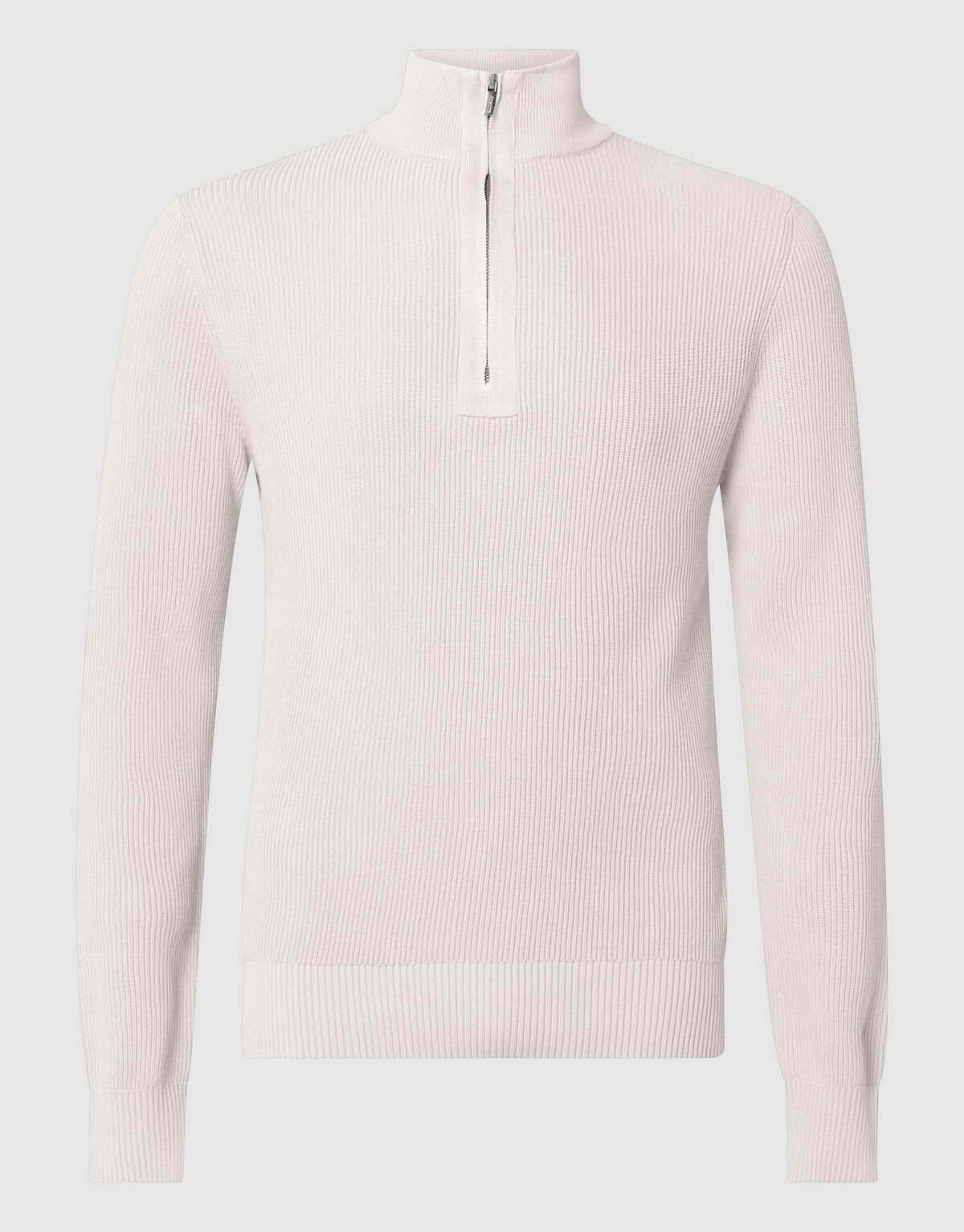 Zipper Trui Gebroken Wit SHOEBY MEN