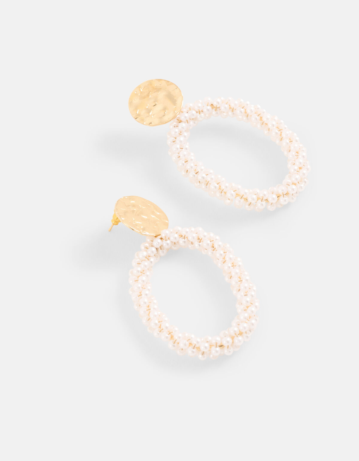 Parel Oorbellen Wit SHOEBY ACCESSOIRES