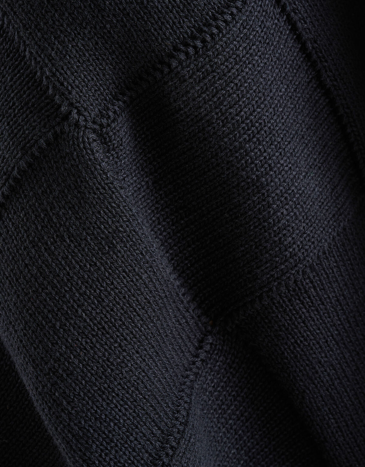 Gebreide Ruiten Trui Zwart SHOEBY WOMEN