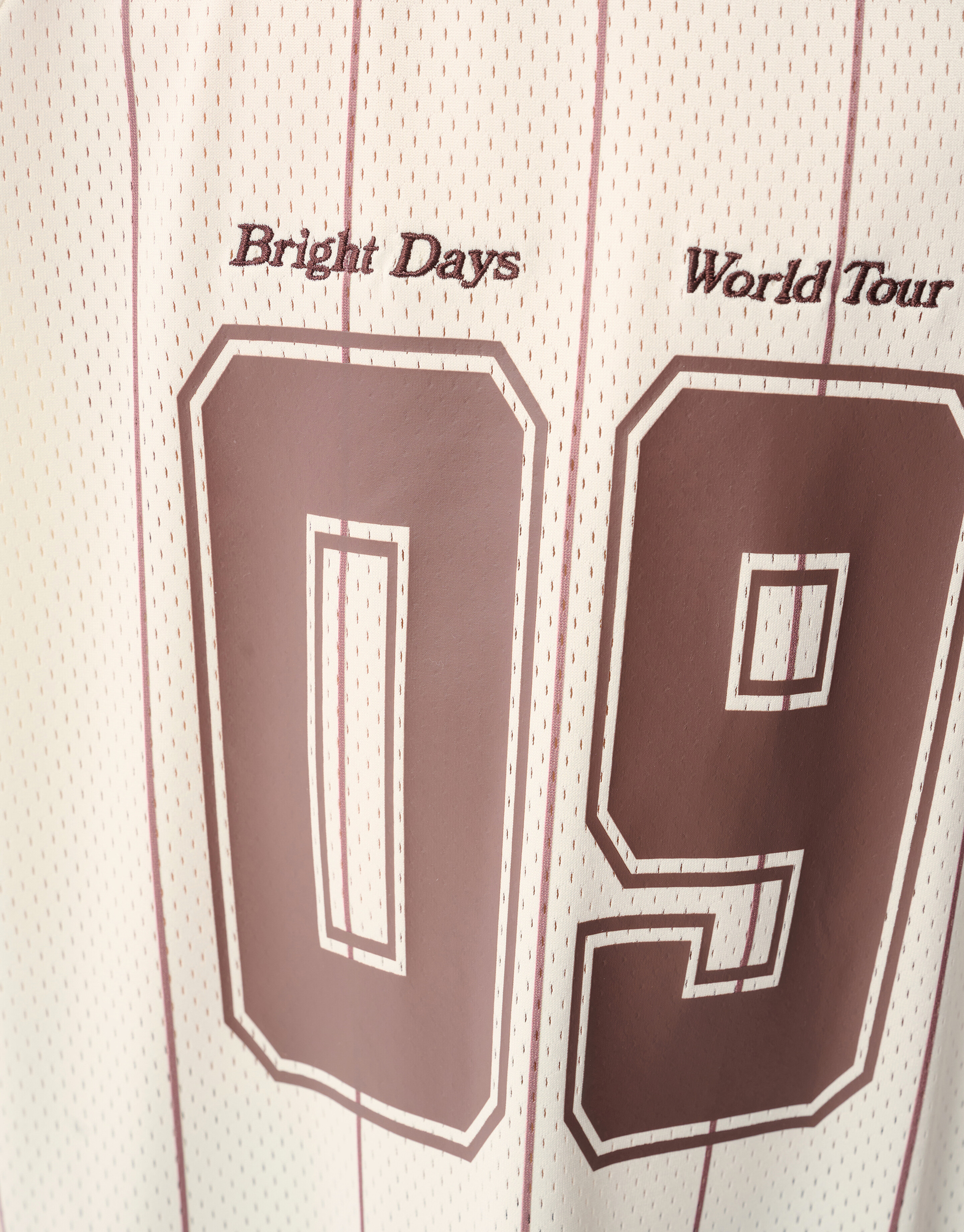 Oversized Sporty T-shirt Gebroken Wit SHOEBY BOYS