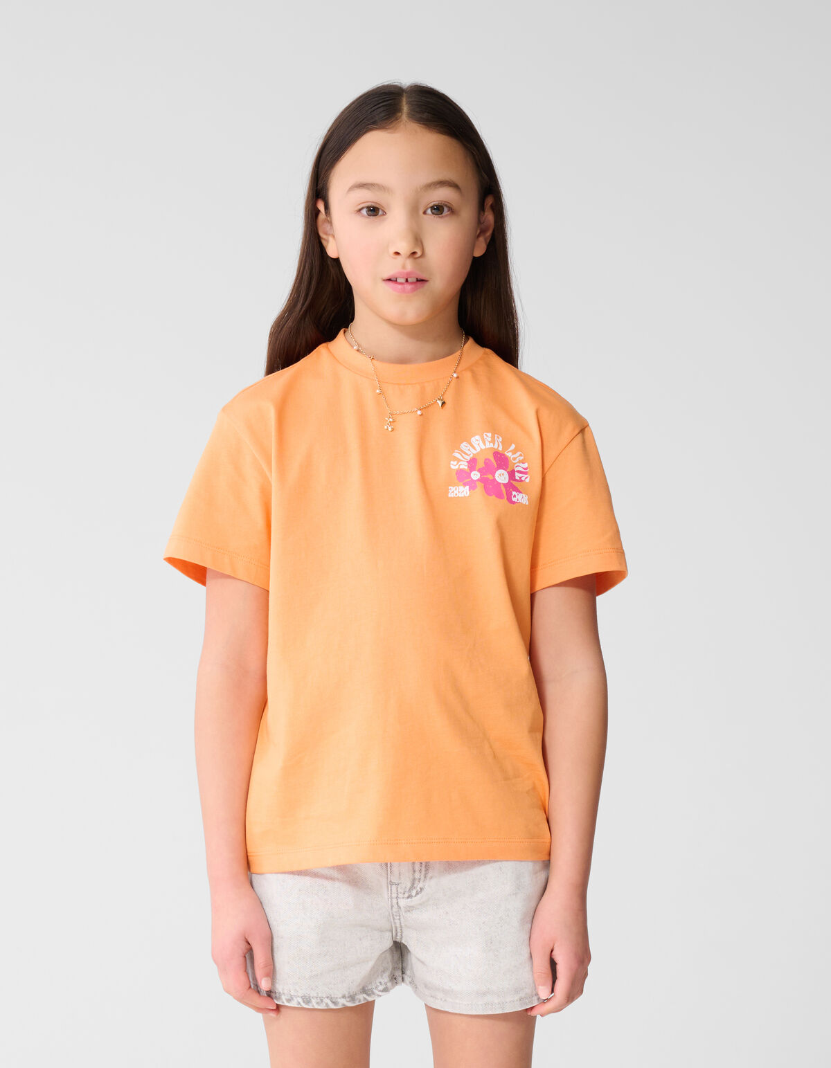 Summer Love T-shirt Oranje SHOEBY GIRLS