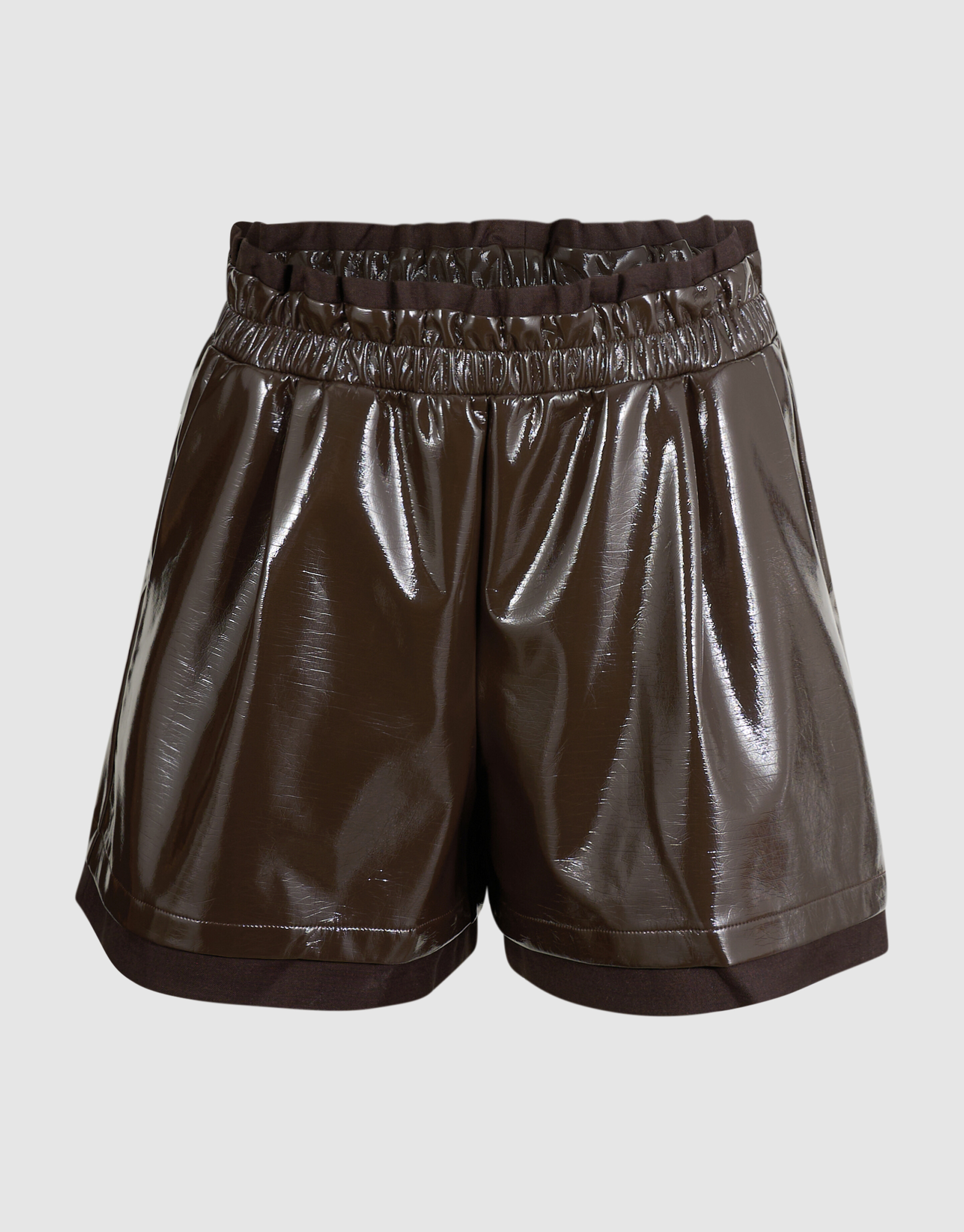 Laque Short Donkerbruin SHOEBY WOMEN