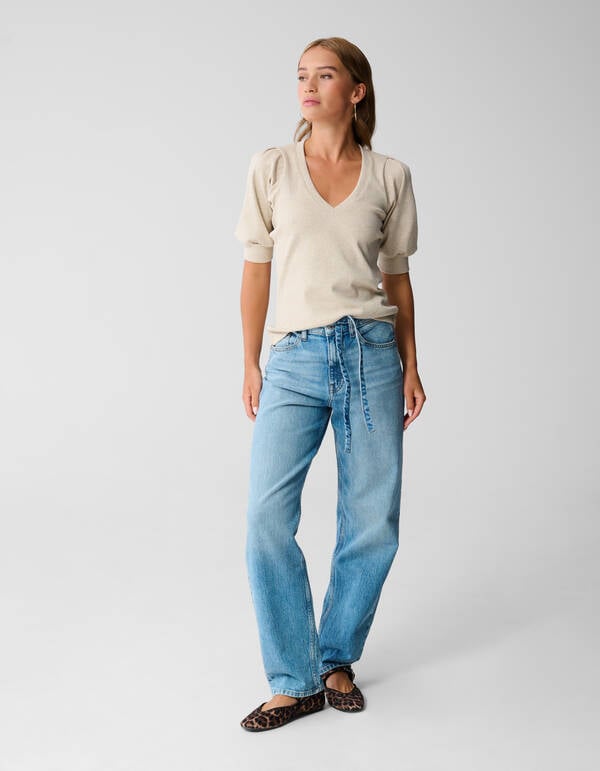 Balloon Fit Jeans Donkerblauw SHOEBY WOMEN