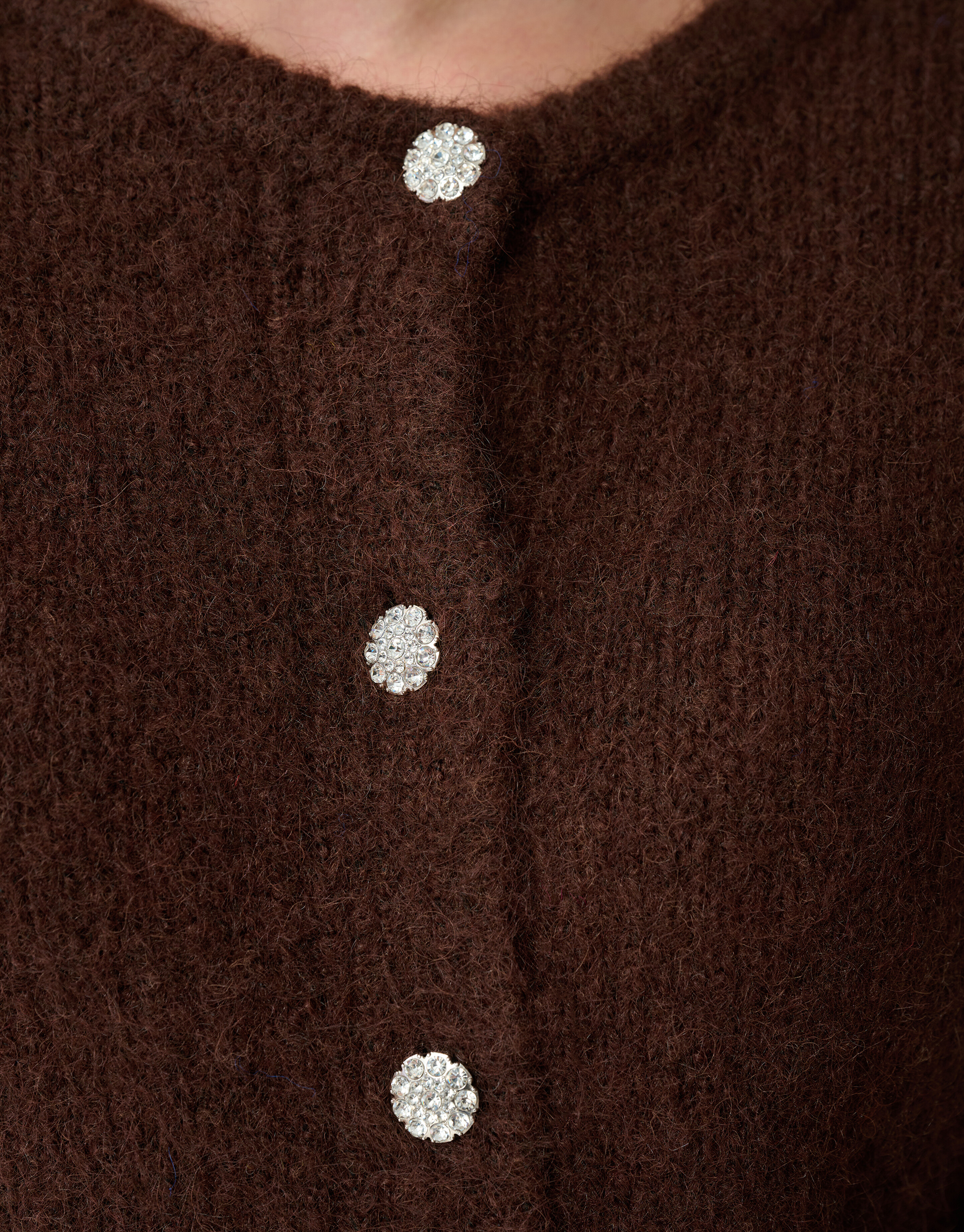 Two Way Knit Vest Bruin SHOEBY WOMEN