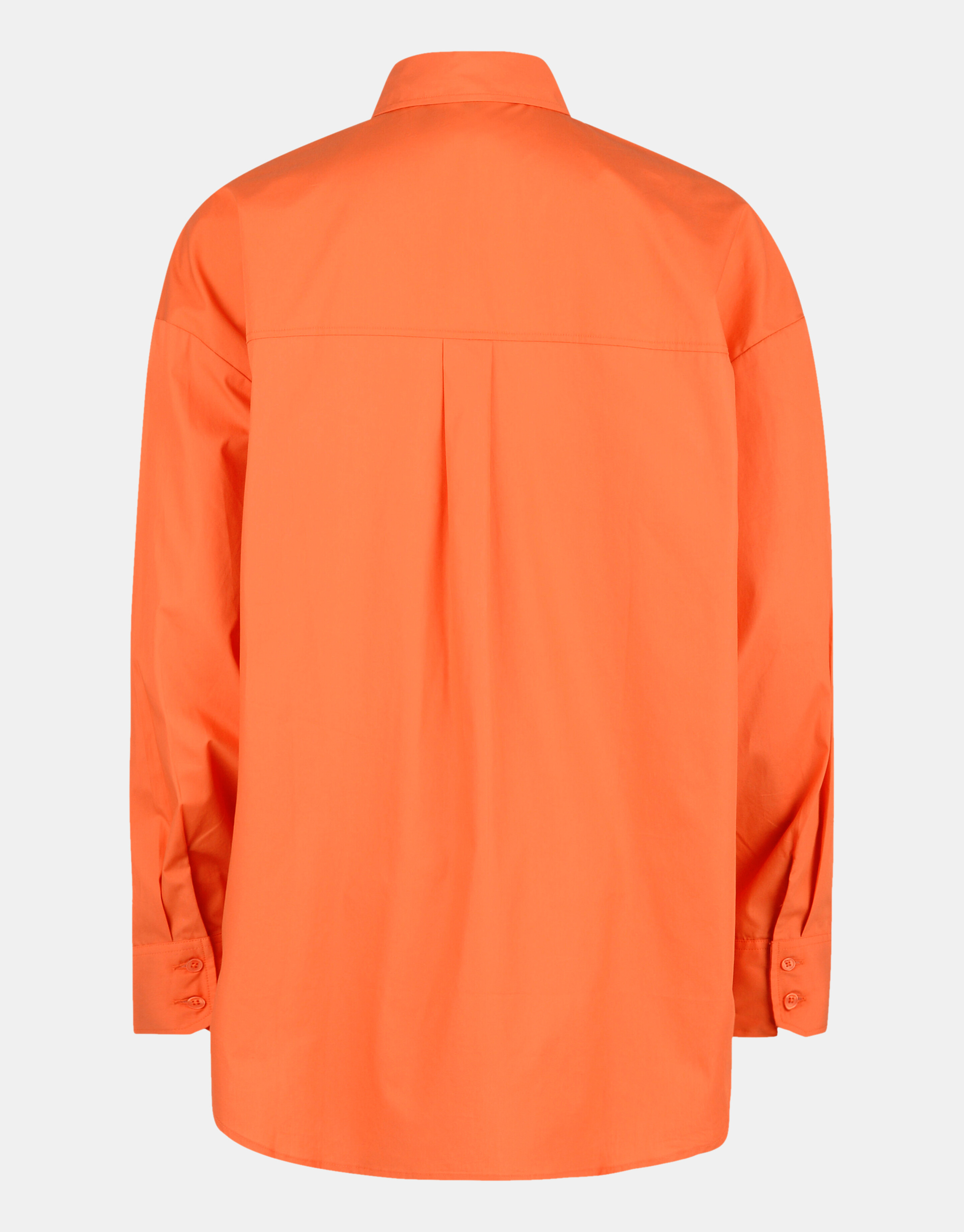 Classic Poplin Blouse Oranje EKSEPT