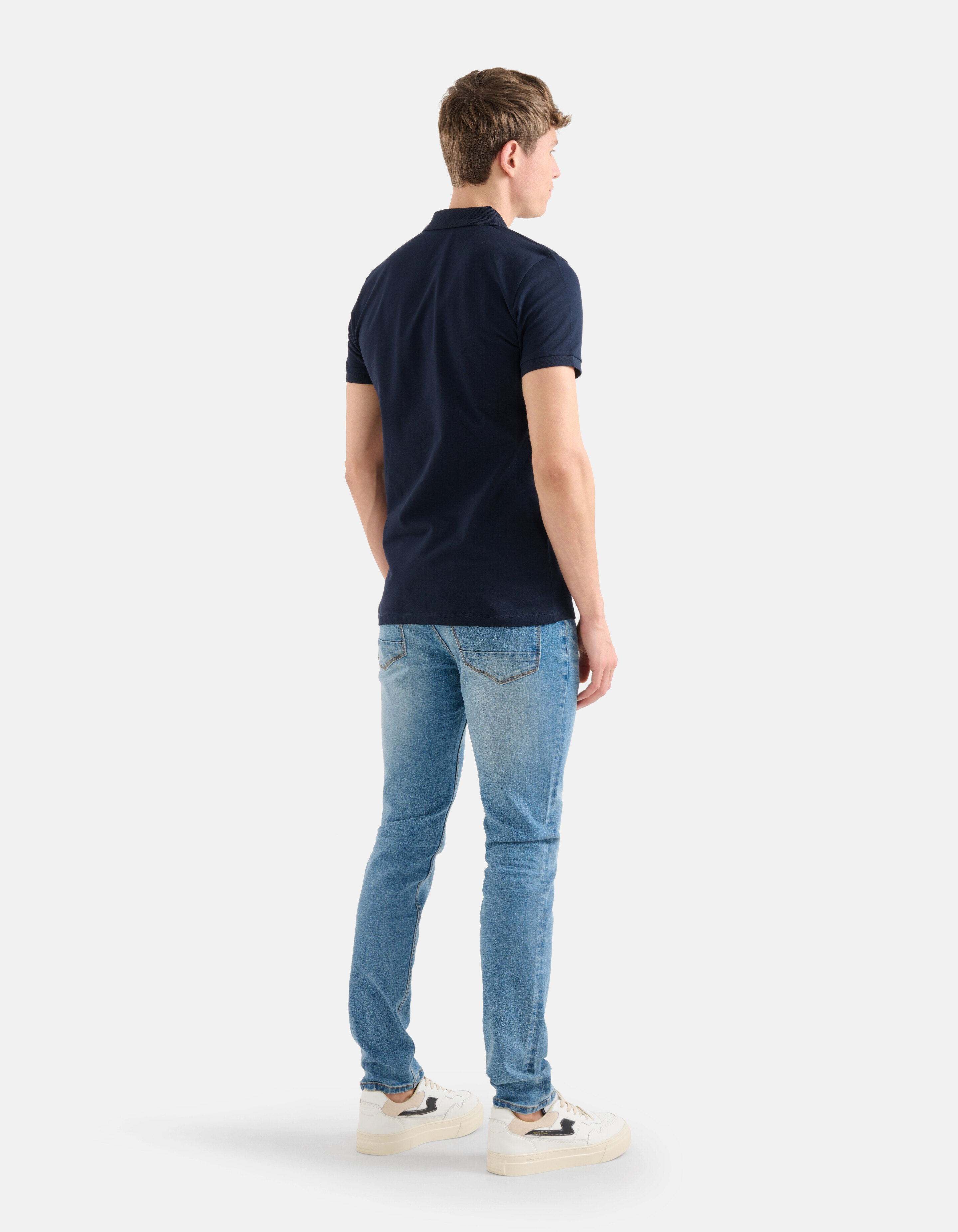Basis Polo Donkerblauw SHOEBY MEN