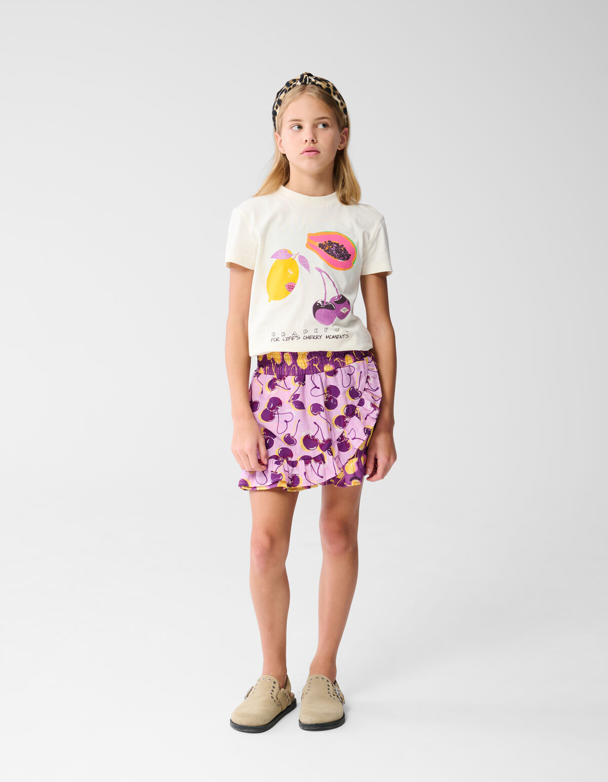 Fruit Mix Skort Paars SHOEBY GIRLS