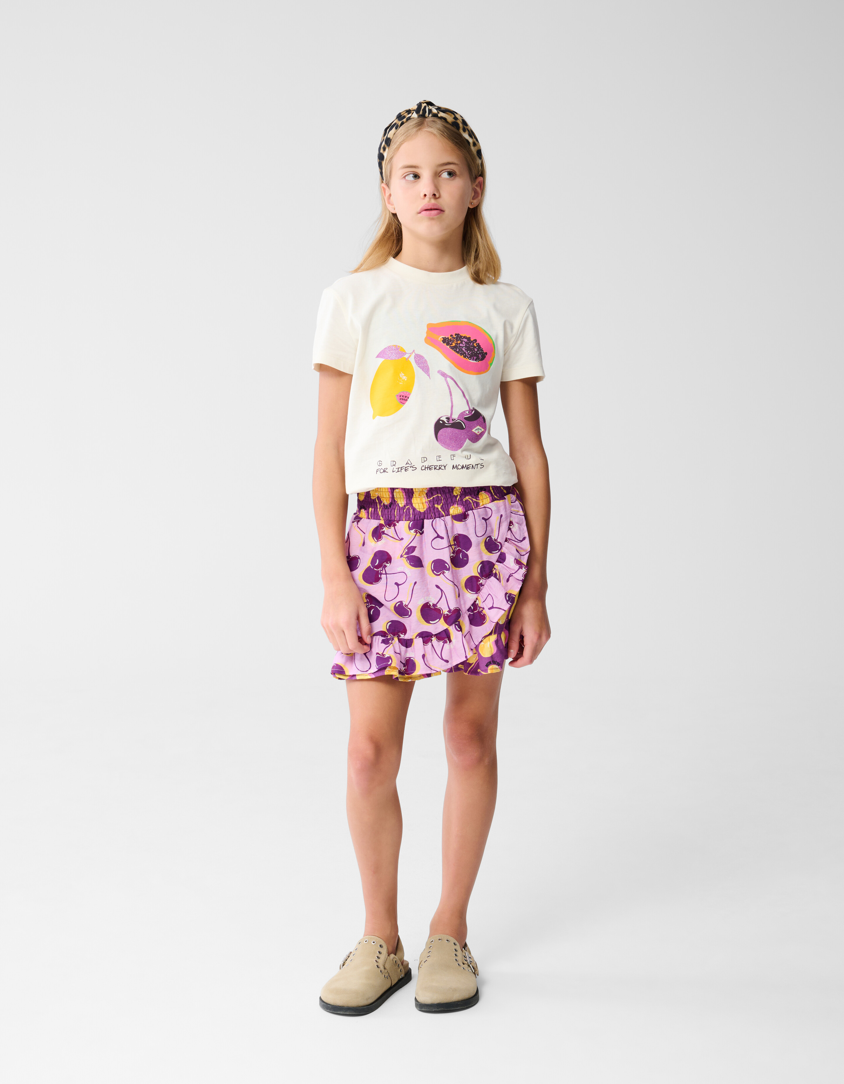 Fruit Mix Skort Paars SHOEBY GIRLS
