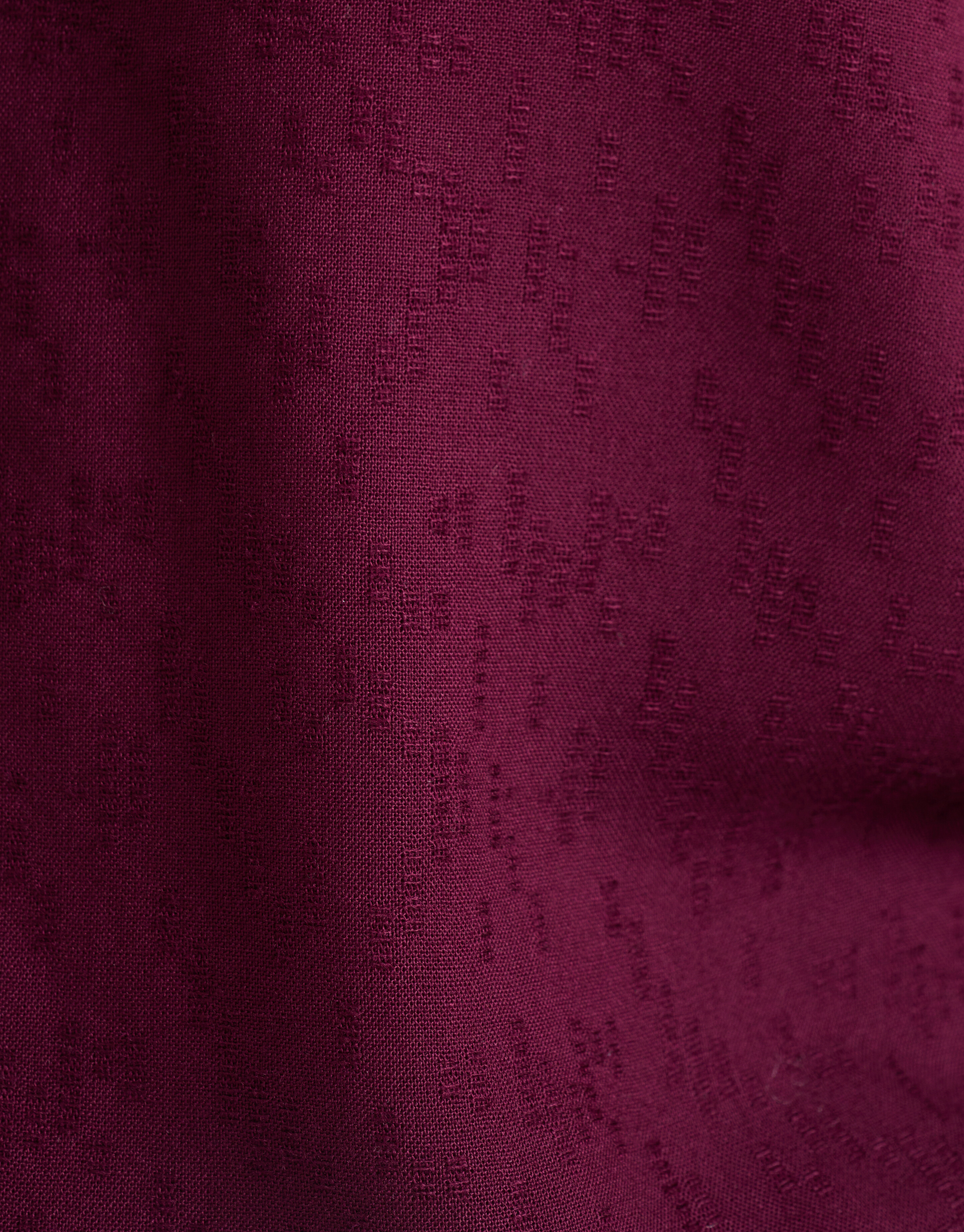 Structuur V-Hals Top Bordeaux SHOEBY WOMEN