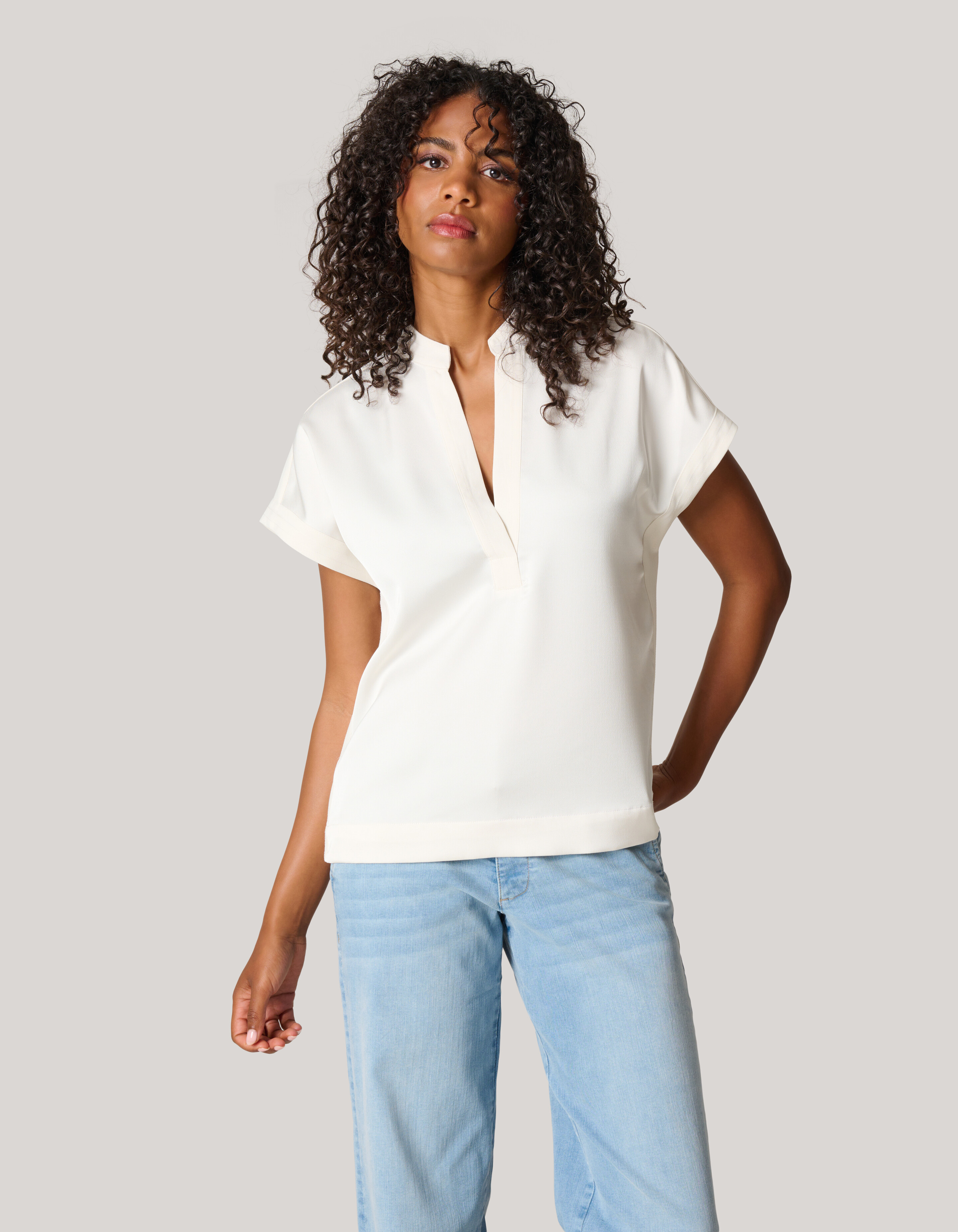 Inside Out Top Gebroken Wit SHOEBY WOMEN