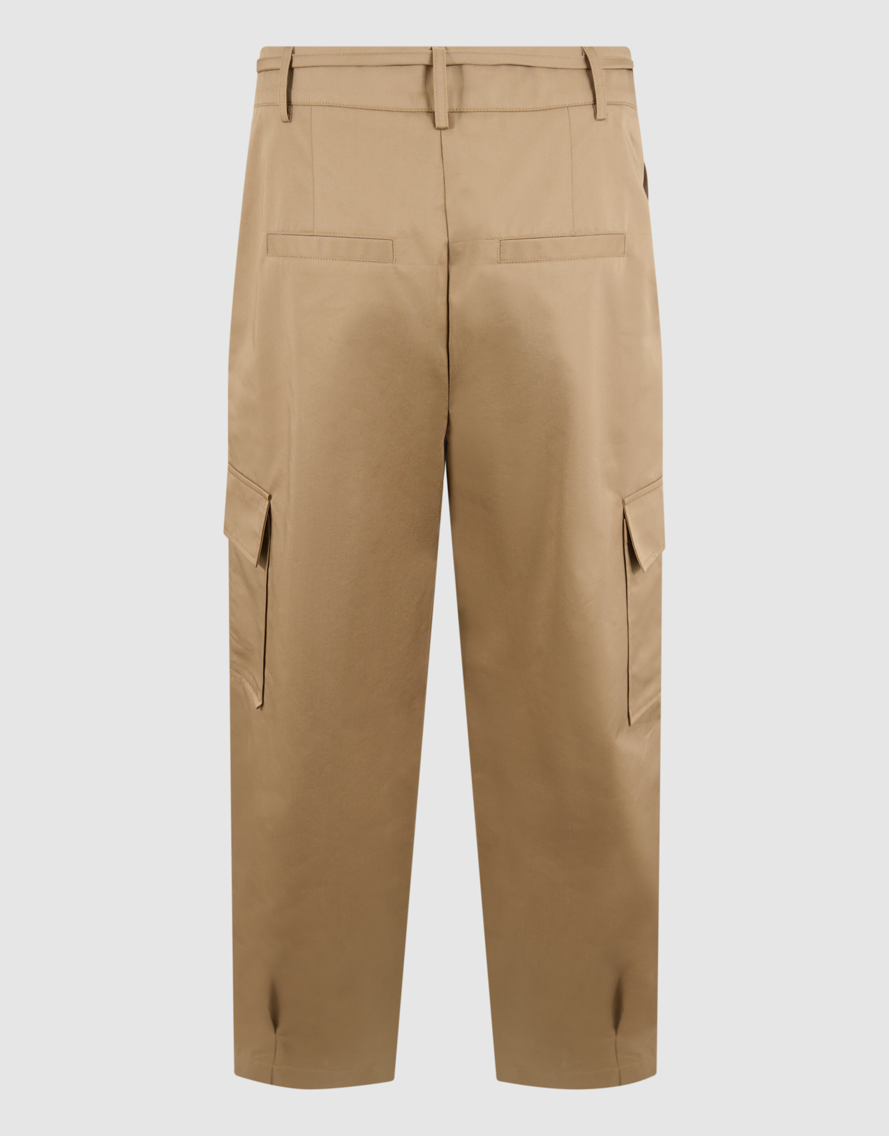 Cargo Wide Leg Broek Bruin SHOEBY WOMEN