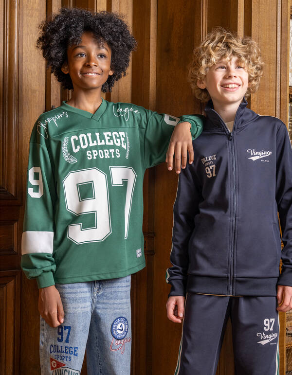 College Vest Donkerblauw Shoeby X Vingino SHOEBY BOYS