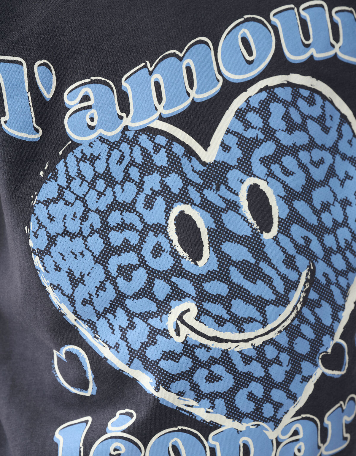 Artwork T-shirt Donkergrijs SHOEBY GIRLS