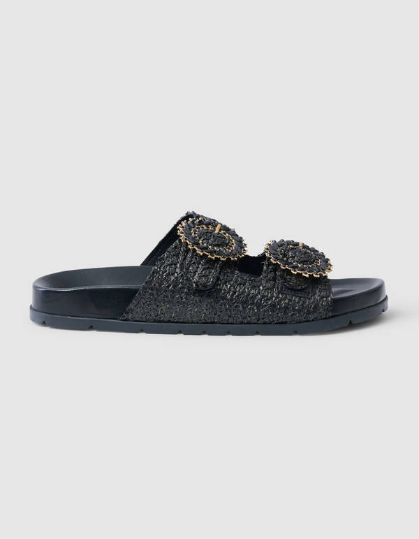 Buckle Sandalen Zwart SHOEBY SHOES