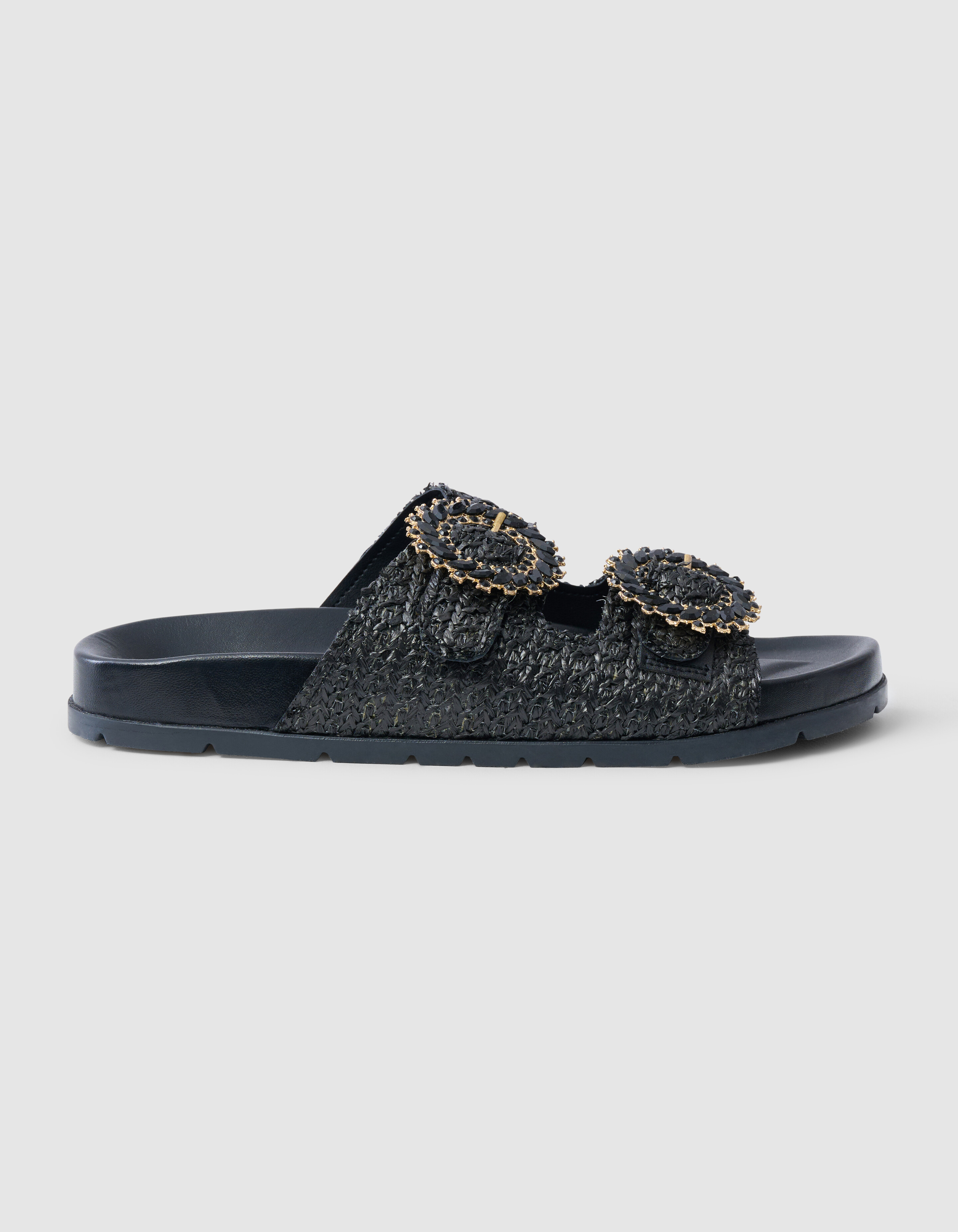 Buckle Sandalen Zwart SHOEBY SHOES
