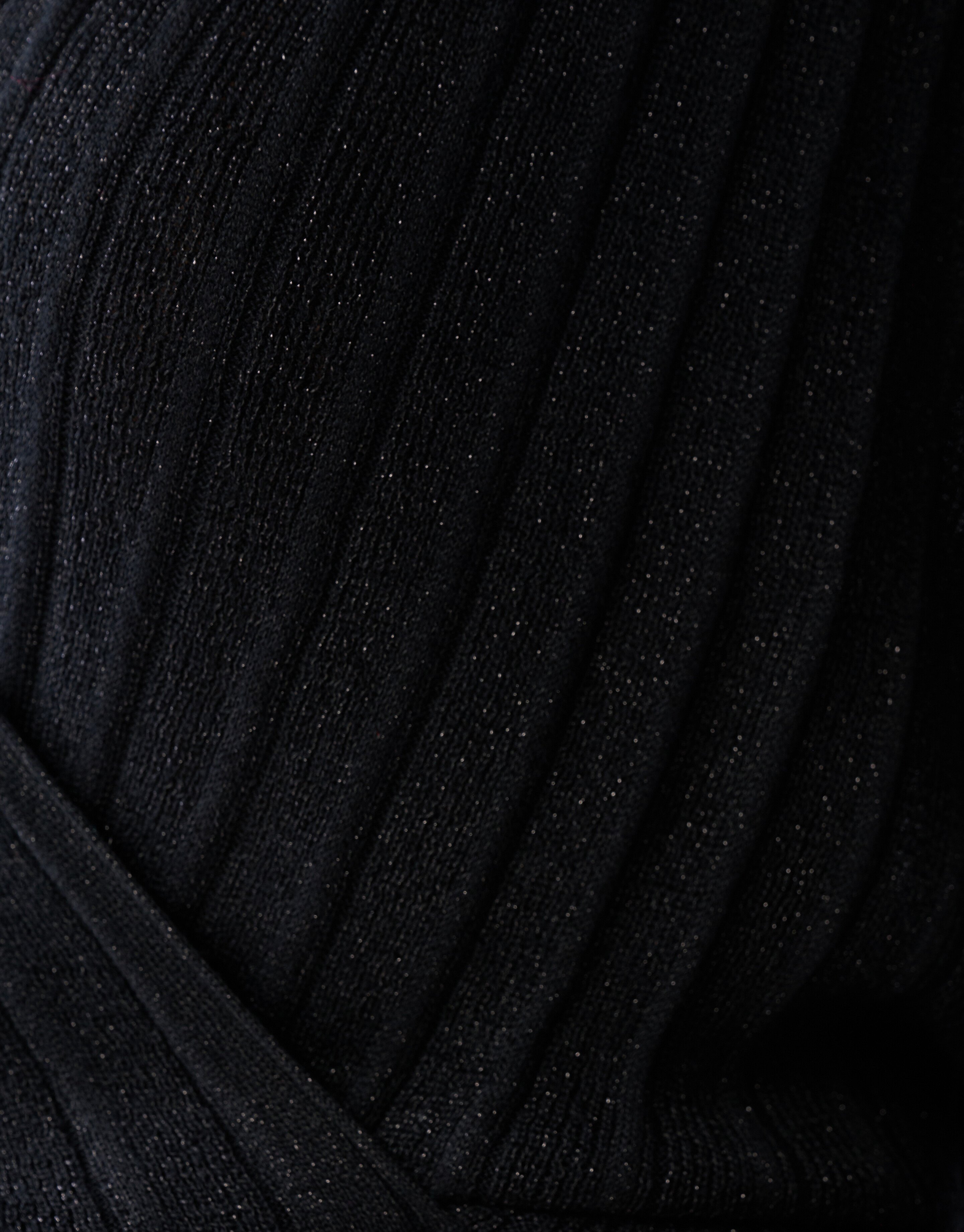 Glitter Overslag Trui Zwart SHOEBY WOMEN