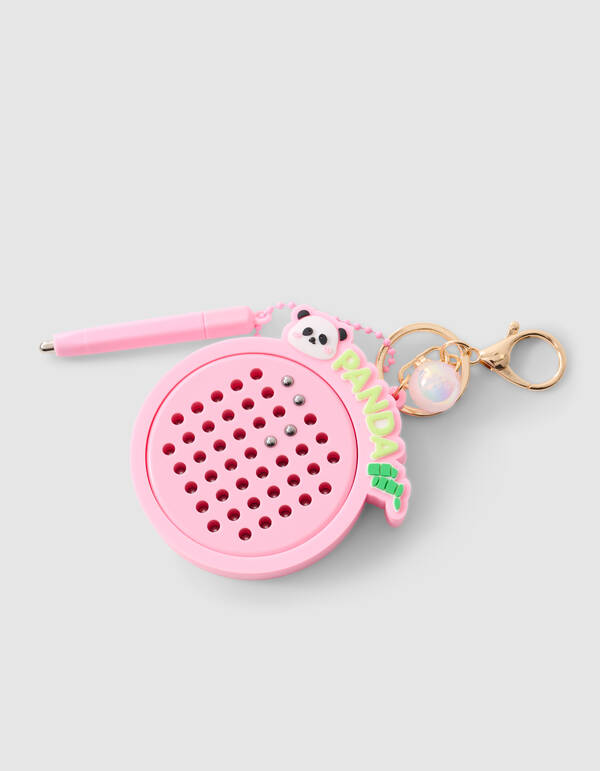 Panda Ball Sleutelhanger Roze SHOEBY ACCESSOIRES
