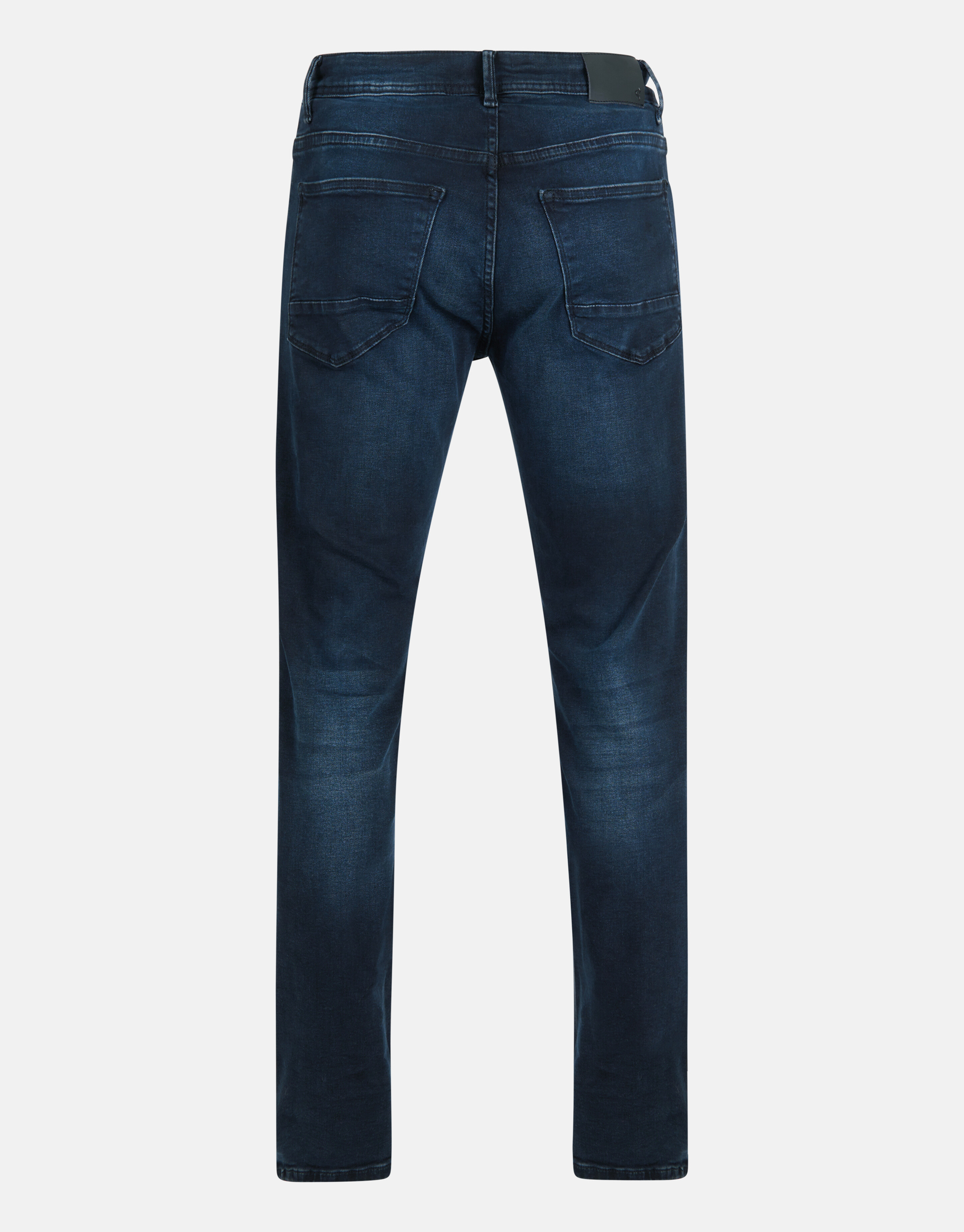 Straight Fit Jeans Blauw/Zwart L34 Refill