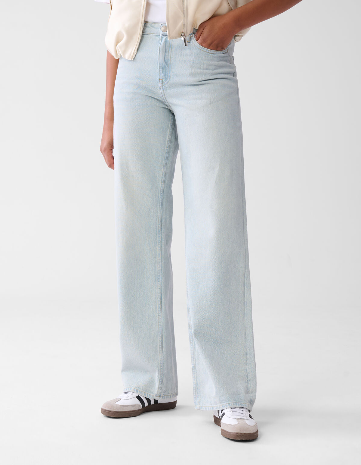 Wide Leg Jeans Lichtblauw SHOEBY WOMEN