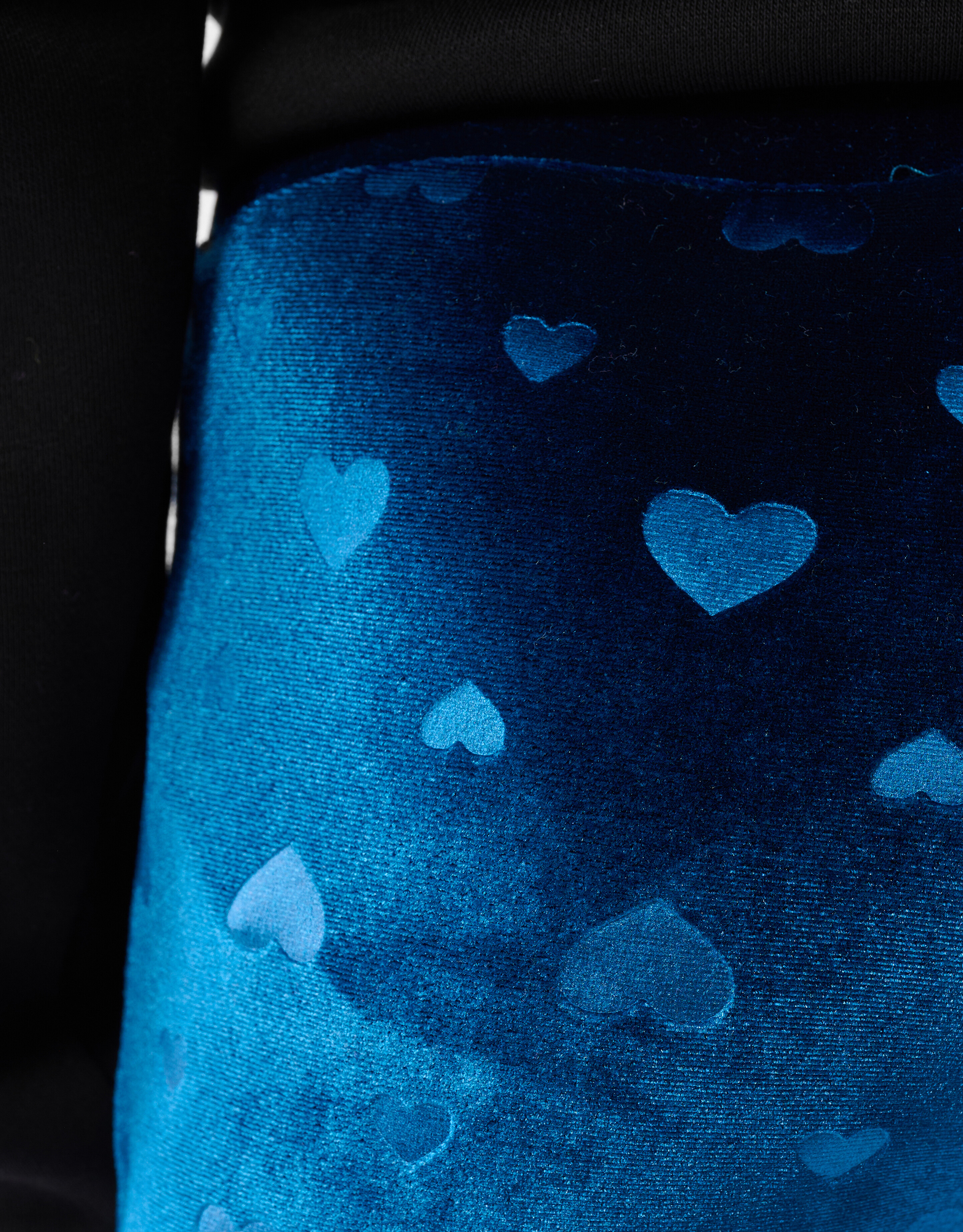 Velvet Heart Flared Legging Blauw SHOEBY GIRLS