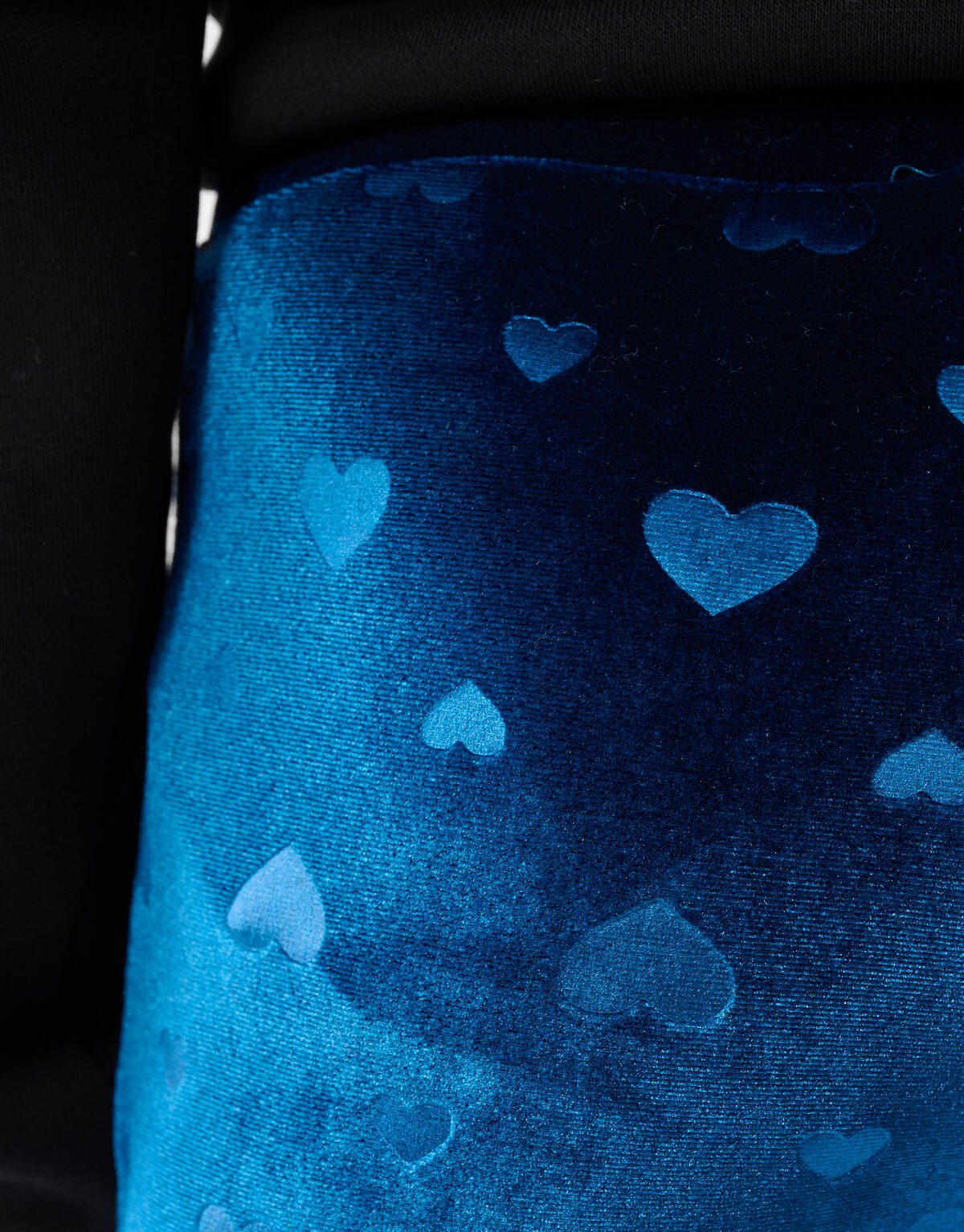Velvet Heart Flared Legging Blauw SHOEBY GIRLS