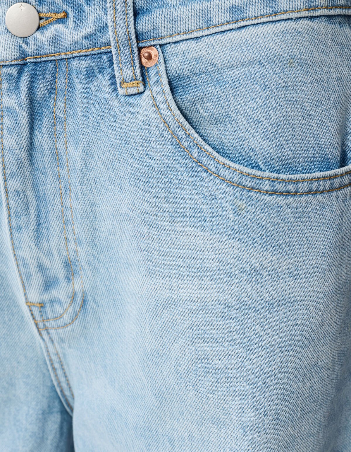 Barrel Fit Jeans Lichtblauw SHOEBY WOMEN