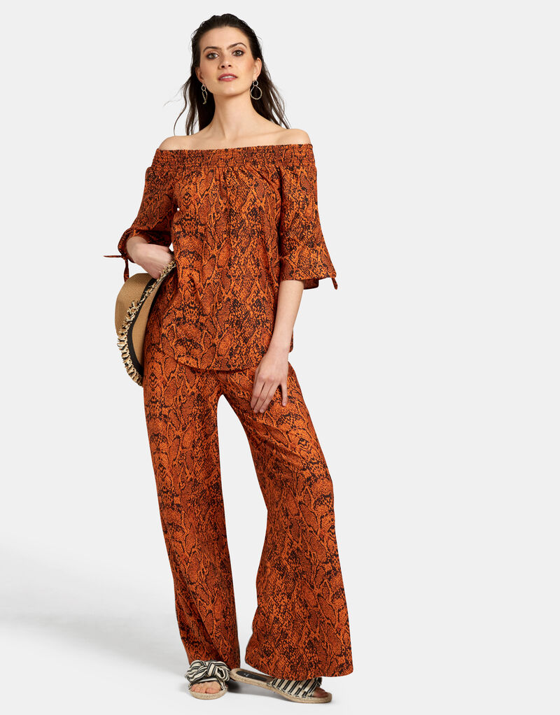 Katja Print Blouse