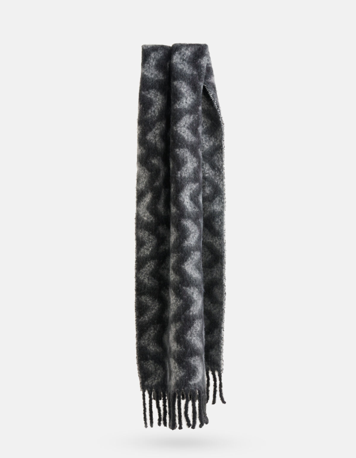 Gebreide Sjaal Zwart SHOEBY ACCESSOIRES