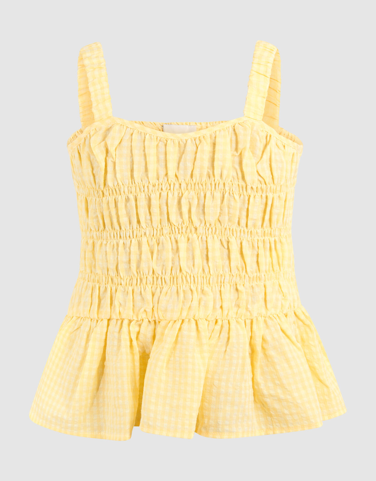 Ruffle Top Geel SHOEBY GIRLS