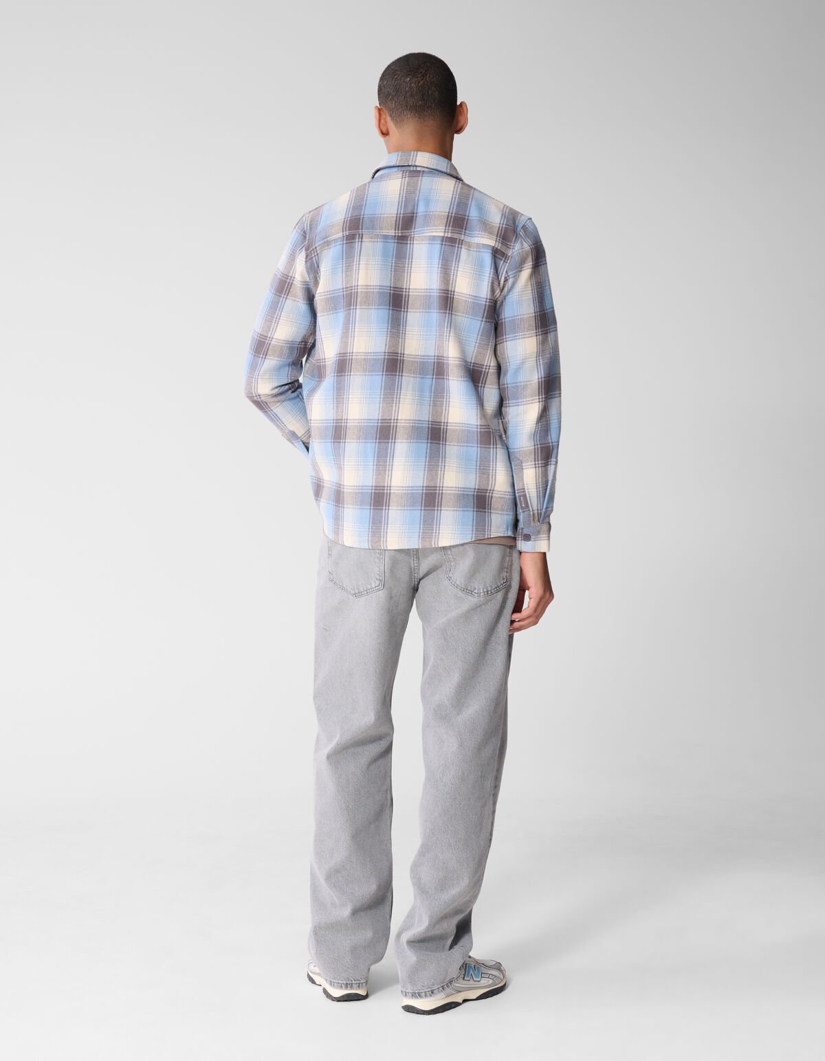 Relaxed Fit Jeans Lichtgrijs L32 SHOEBY MEN