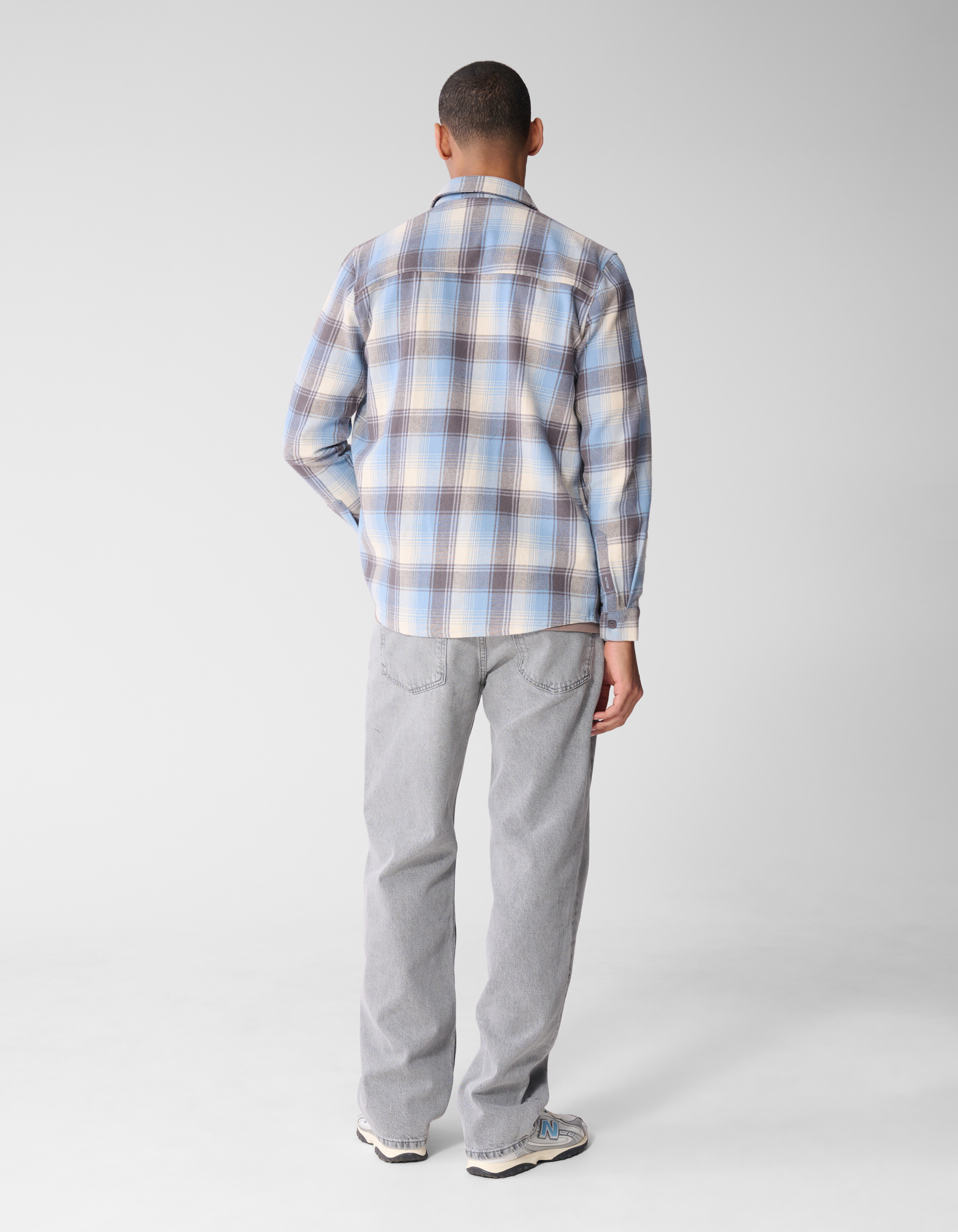 Relaxed Fit Jeans Lichtgrijs L32 SHOEBY MEN