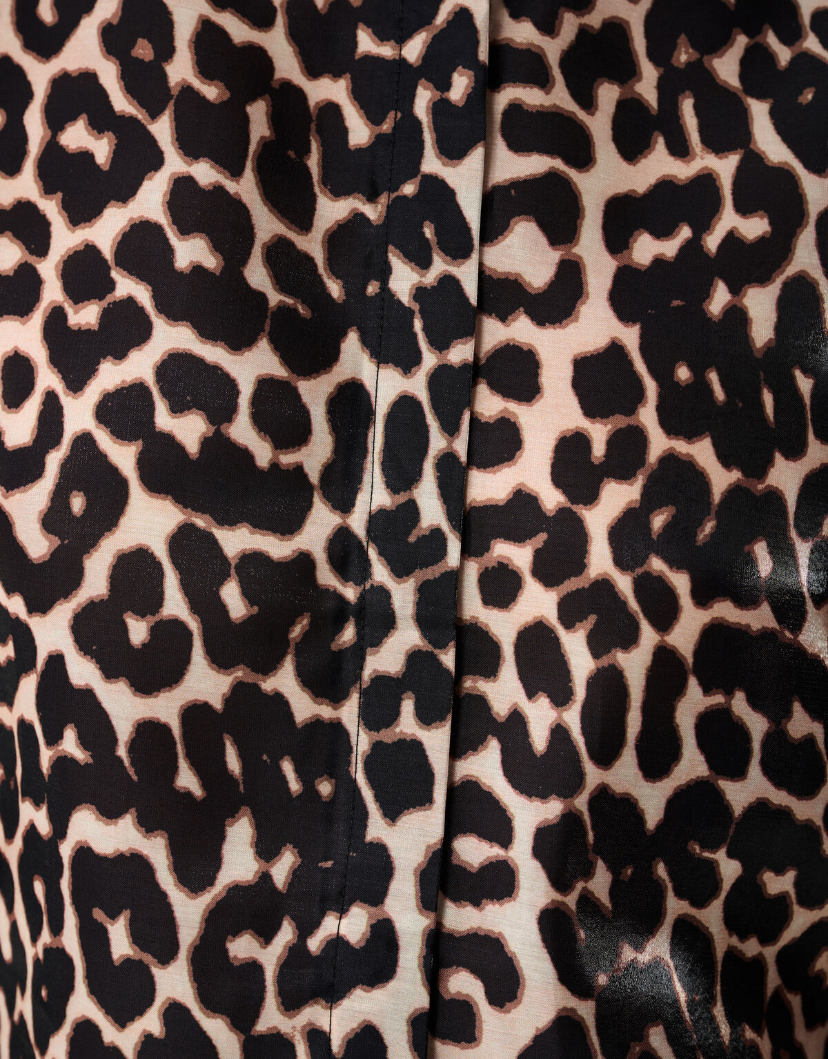 Puff Leopard Blouse Bruin SHOEBY WOMEN