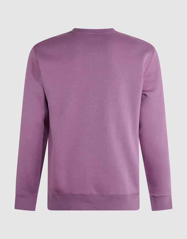 Badge Sweater Paars SHOEBY MEN