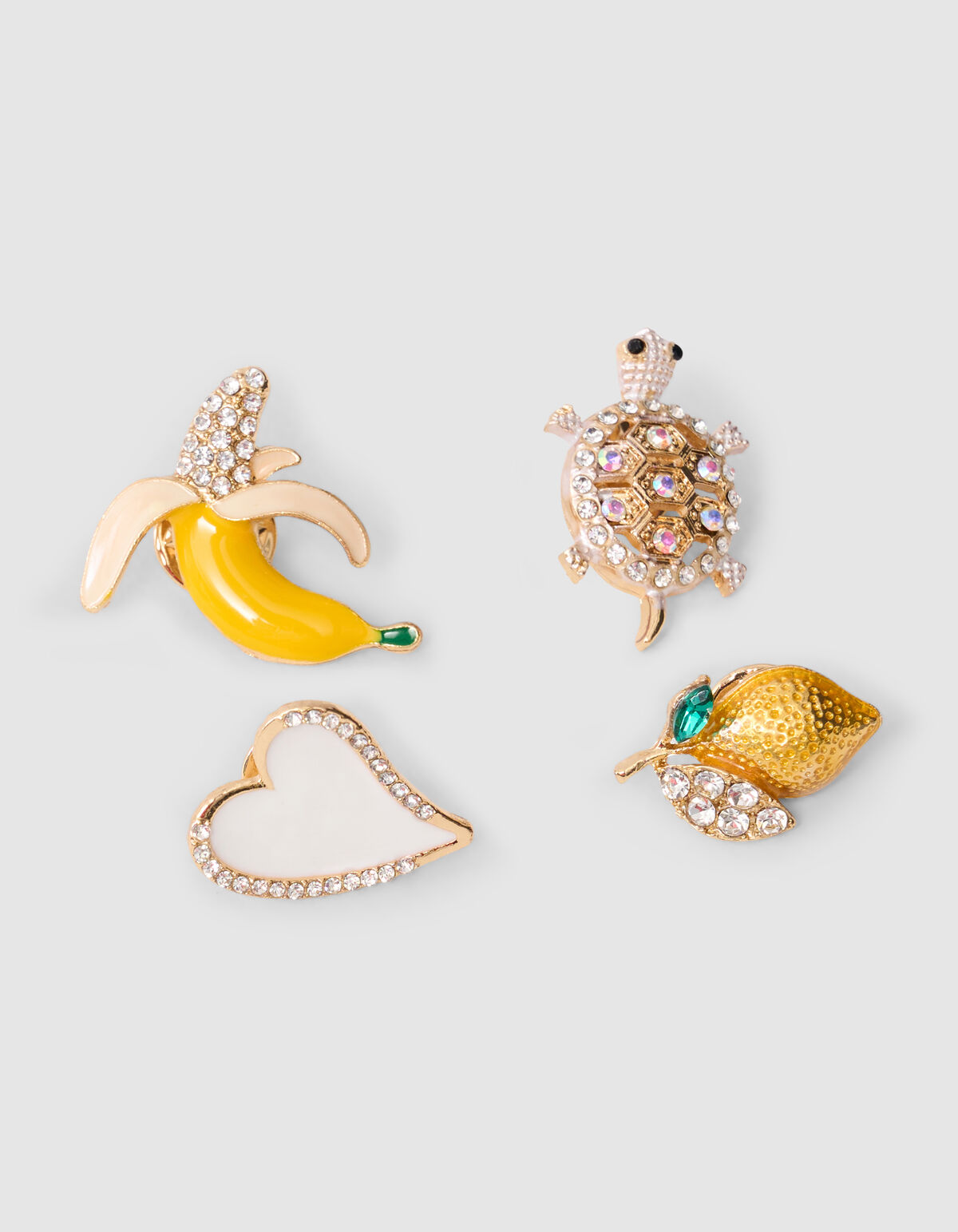 Broche Set Geel SHOEBY ACCESSOIRES