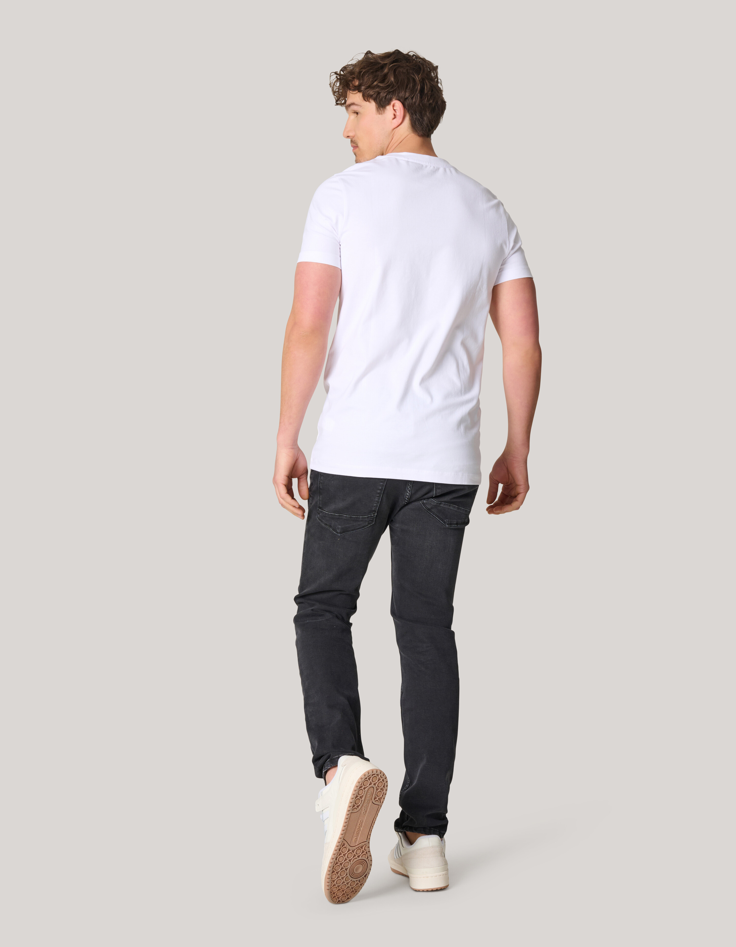Basis T-shirt Wit Refill