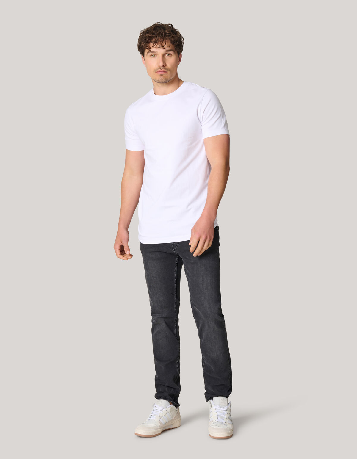 Basis T-shirt Wit Refill